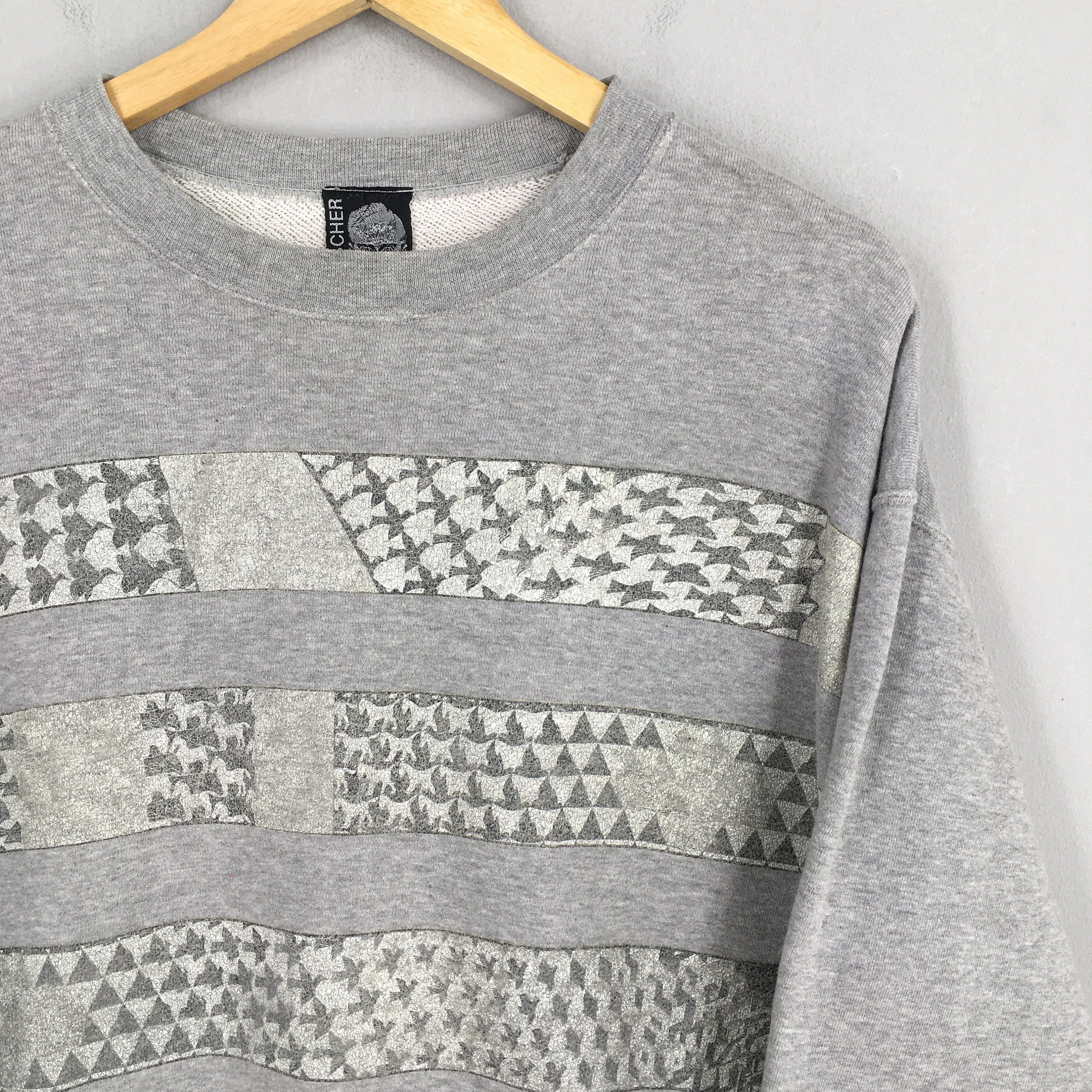Other M.C. Escher Sky and Water I (1938) Artwork Sweatshirt M Size US M / EU 48-50 / 2 - 2 Thumbnail