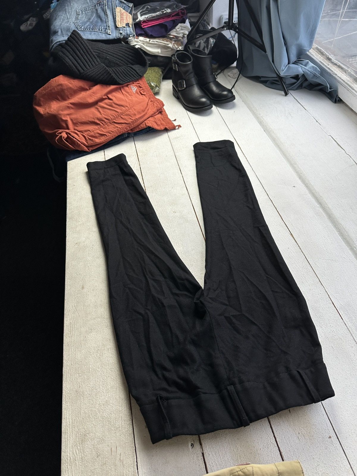 Acne Studios 🚨Vintage ACNE WOOL PANTS BLACK Pants luxury RARE Size 27" / US 4 / IT 40 - 12 Thumbnail
