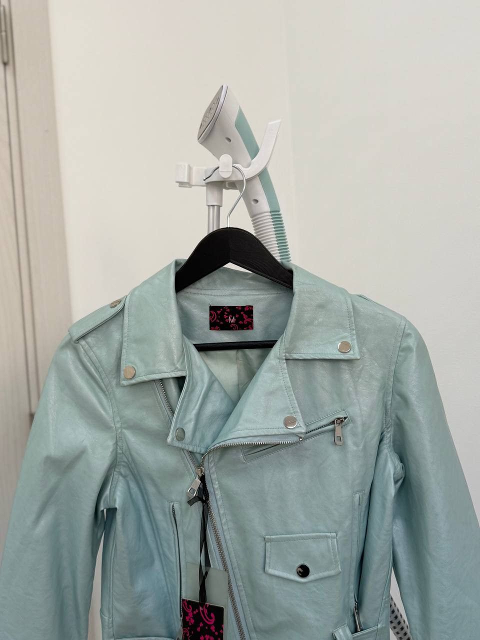 14th Addiction VINTAGE ARCHIVE BIKER MOTO 00s leather JACKET Size US S / EU 44-46 / 1 - 2 Thumbnail