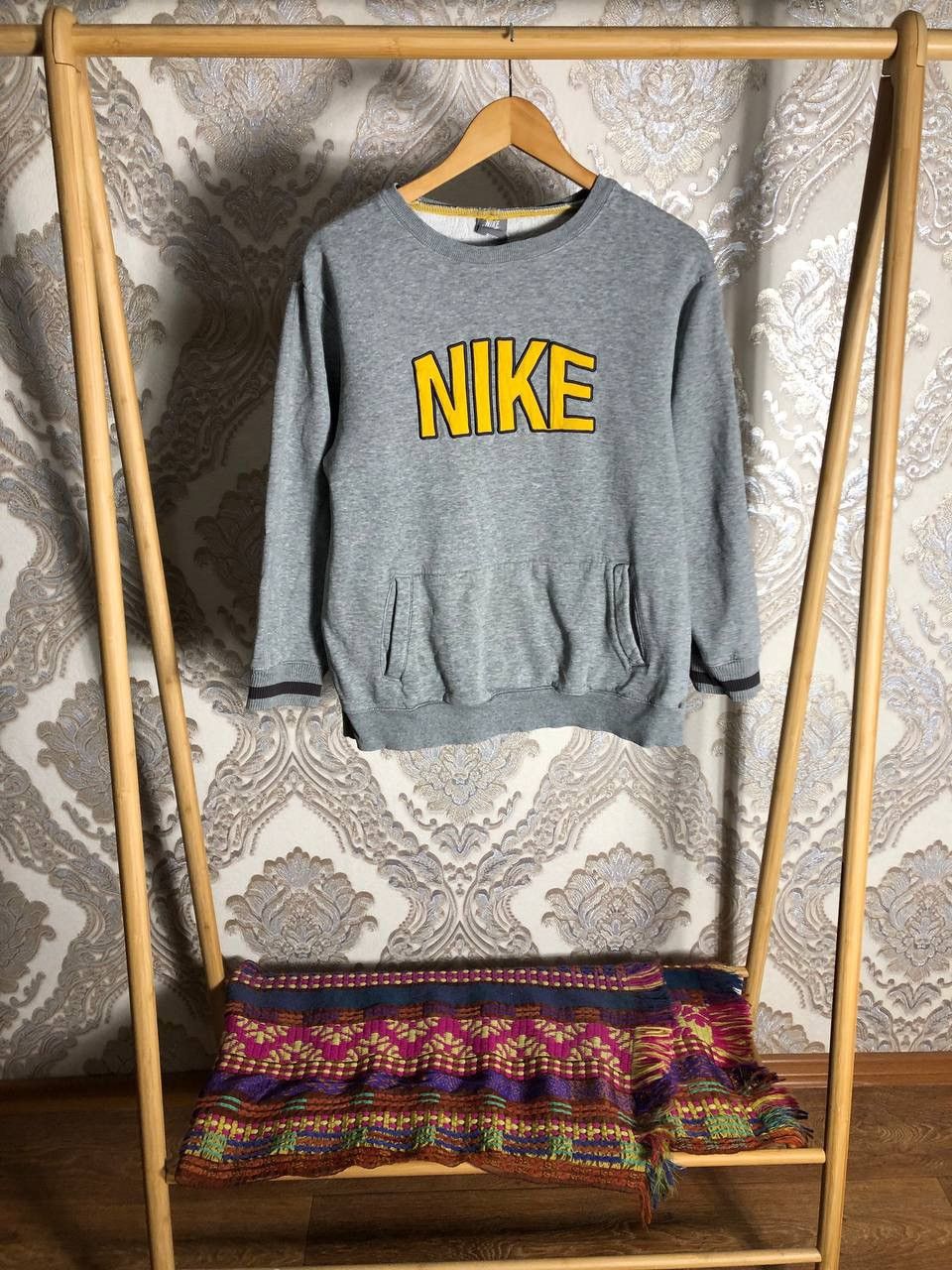 Nike VINTAGE NIKE RETRO SWEATSHIRT BIG LOGO SWOOSH DRILL RETRO Size US XS / EU 42 / 0 - 1 Thumbnail