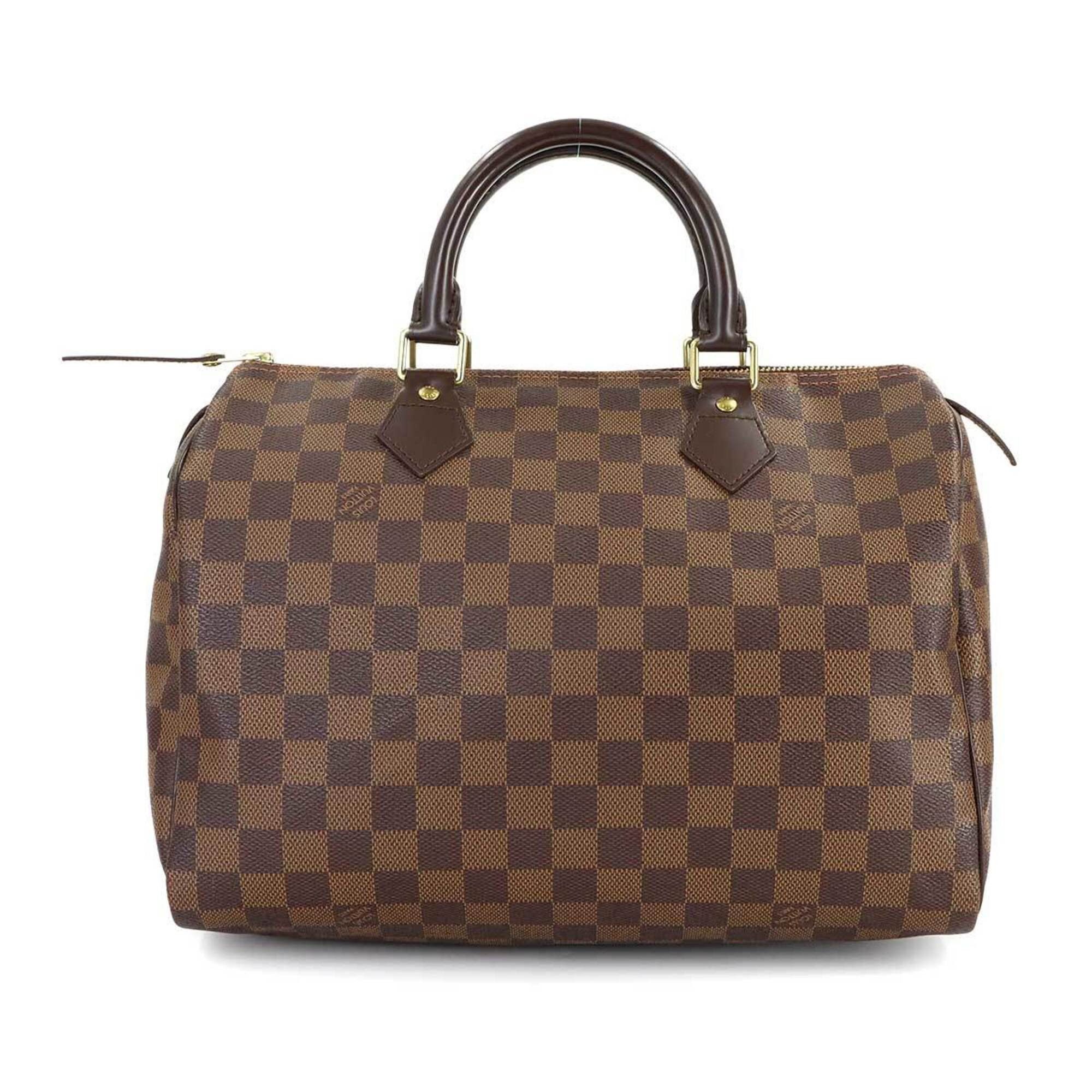 Louis Vuitton Louis Vuitton Damier Speedy 30 Handbag, Ebene Brown, N41531, Gold Hardware. Size ONE SIZE - 1 Thumbnail