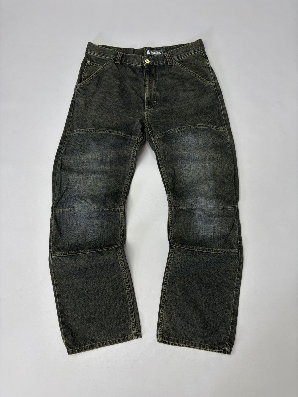 Hedi Slimane VTG Balenciaga Rick Owens Style Baggy Jeans Pants ArchiveY2K Size US 32 / EU 48 - 1 Thumbnail