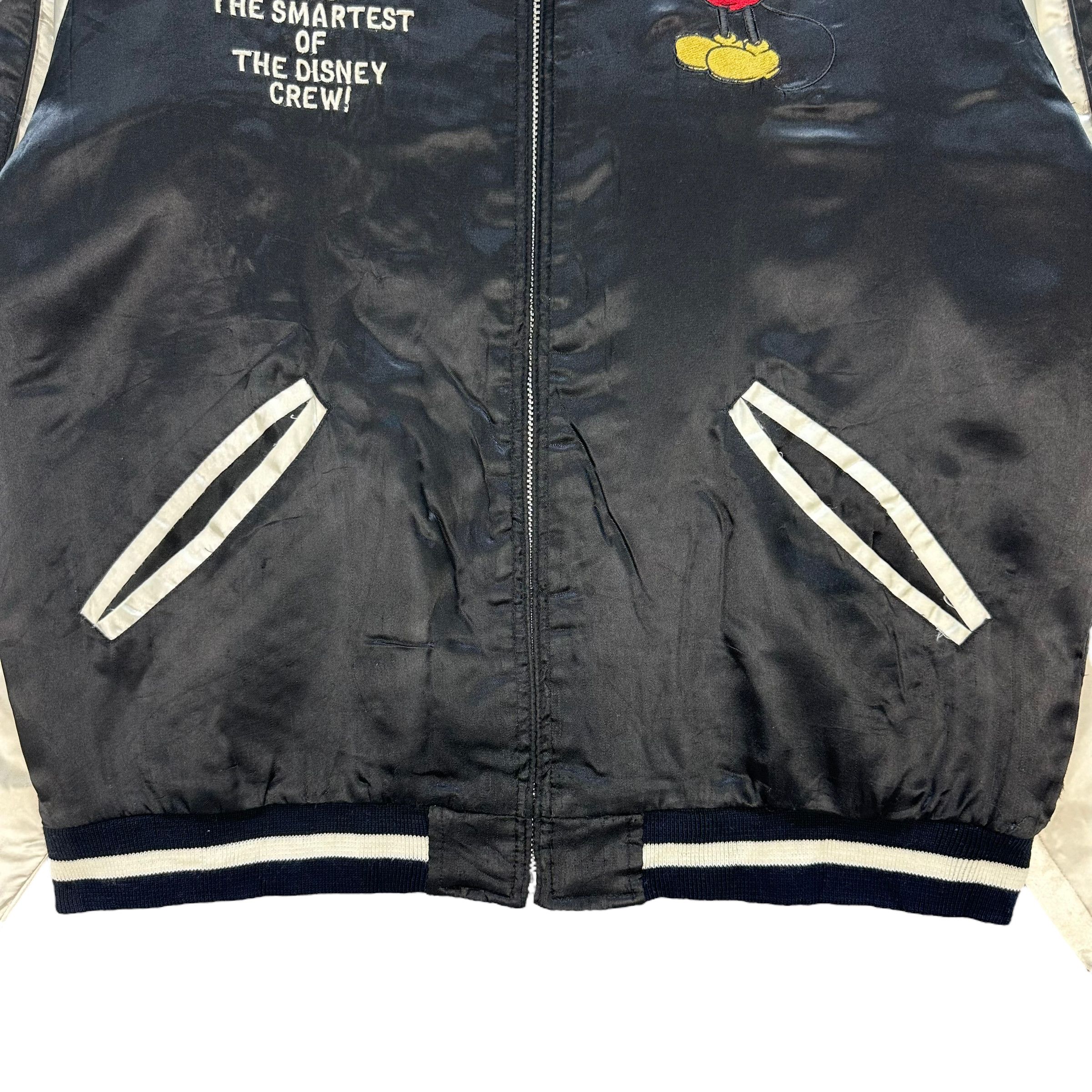 Disney DISNEY MICKEY MOUSE EMBROIDERY LOGO BOMBER JACKET #8375-006 Size US L / EU 52-54 / 3 - 5 Thumbnail
