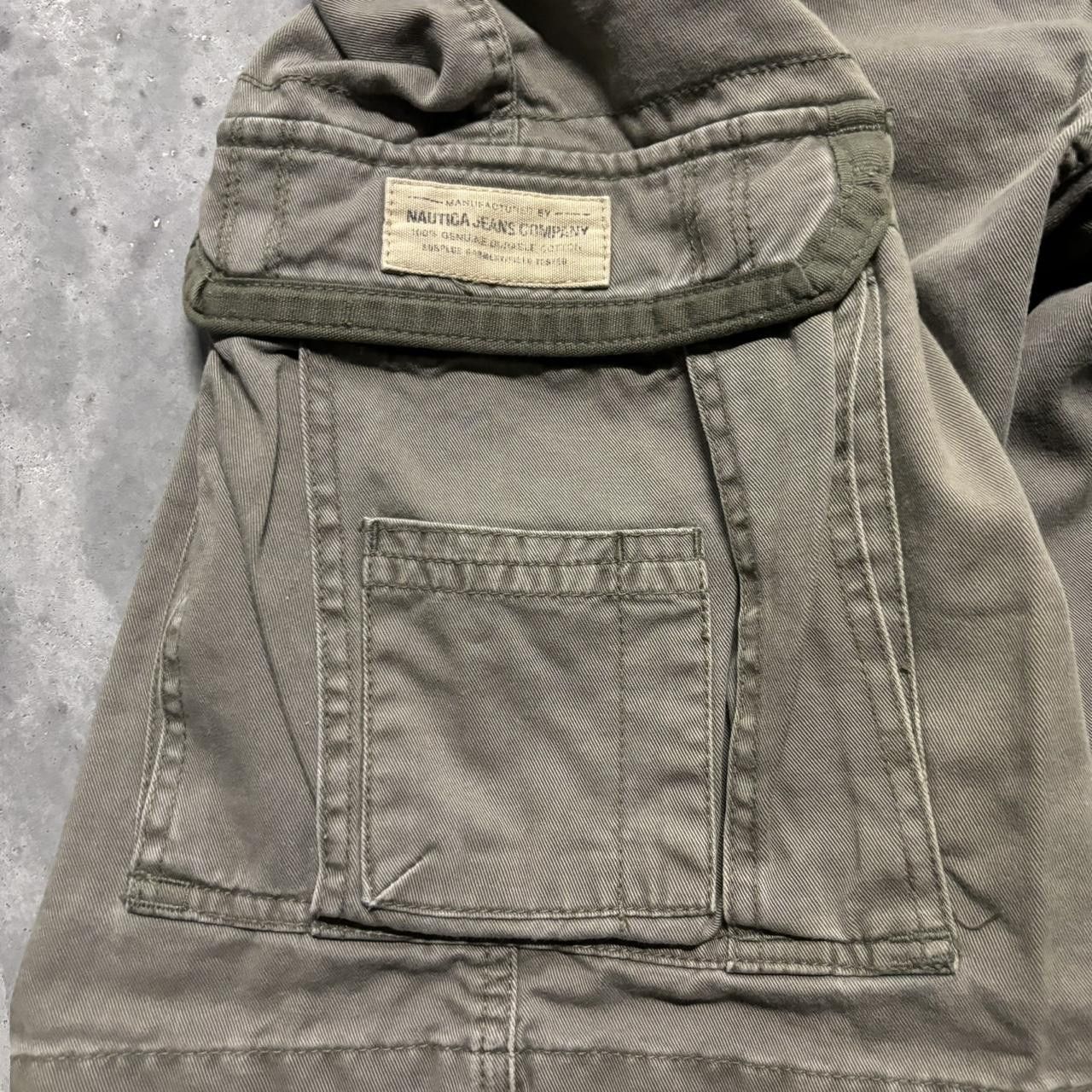 Japanese Brand × Vintage Crazy Vintage Y2K/2000s one Skater Cargo Shorts! Size US 36 / EU 52 - 5 Thumbnail
