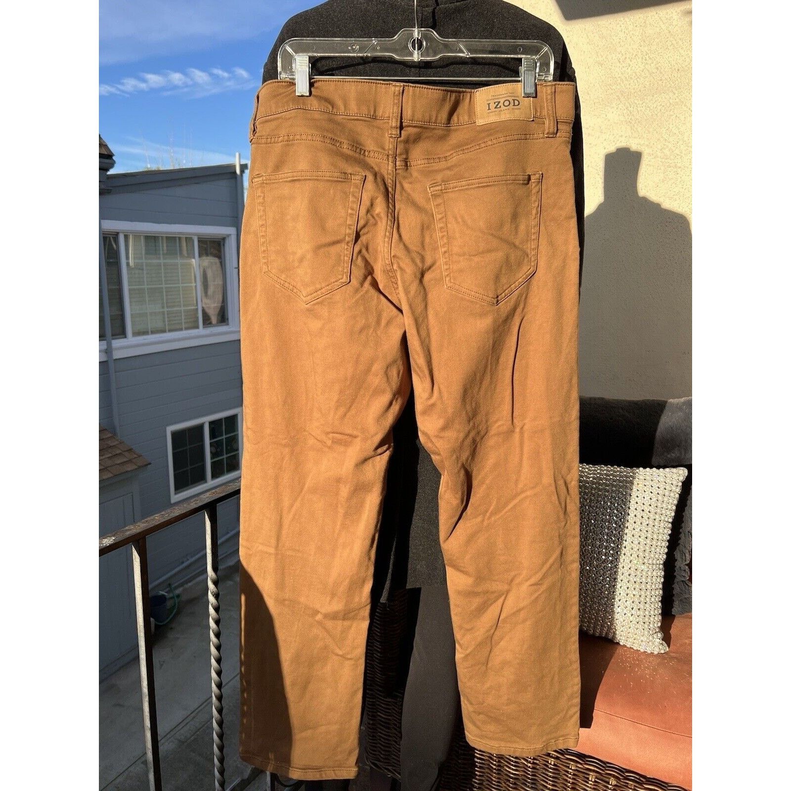 Izod Izod Men's Jeans Comfort Stretch Supersoft Knit Pants 34x30 Size US 34 / EU 50 - 6 Thumbnail