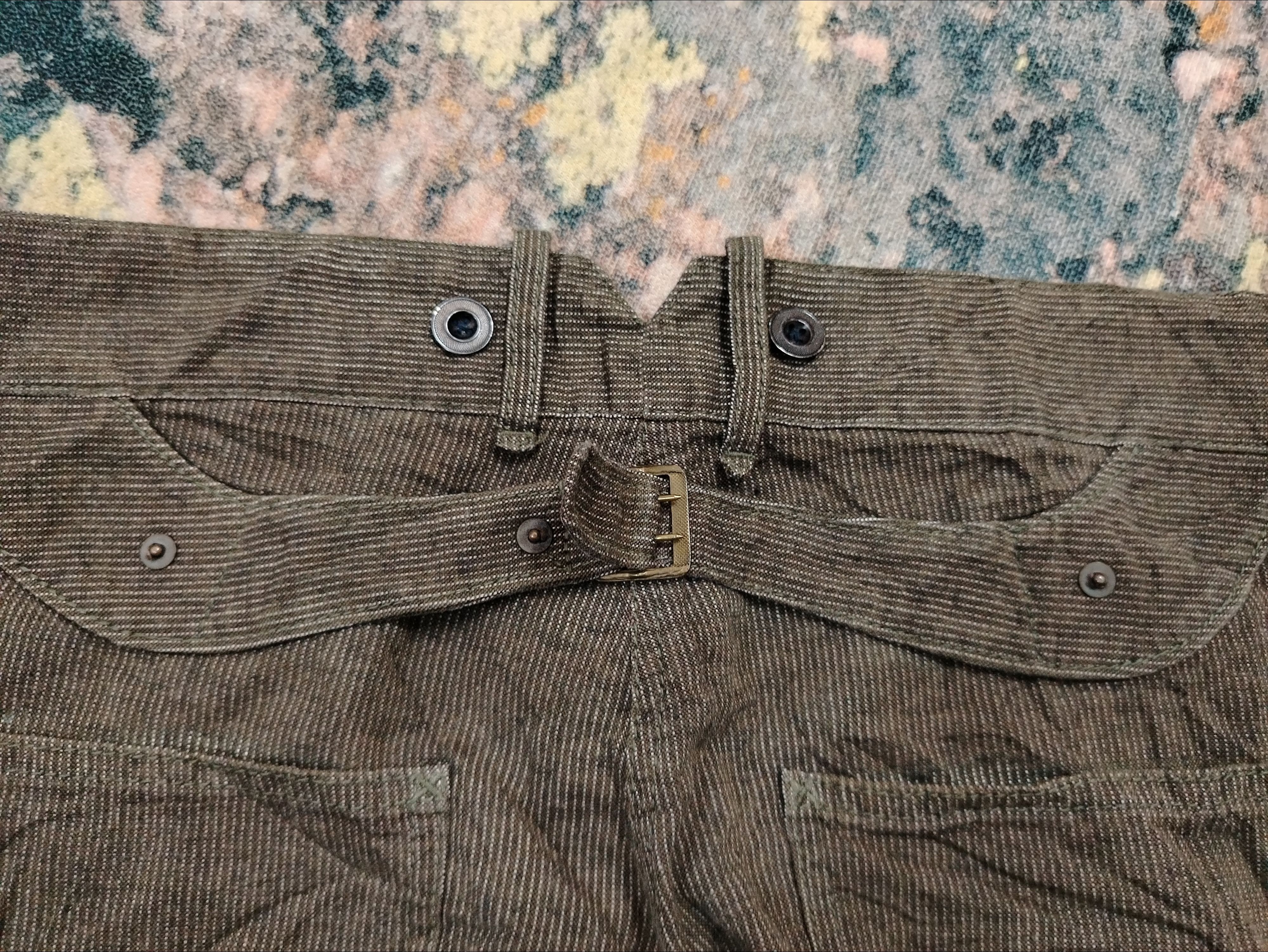 J.S. Homestead JS Homestead Herringbone trouser pants Size US 34 / EU 50 - 10 Thumbnail