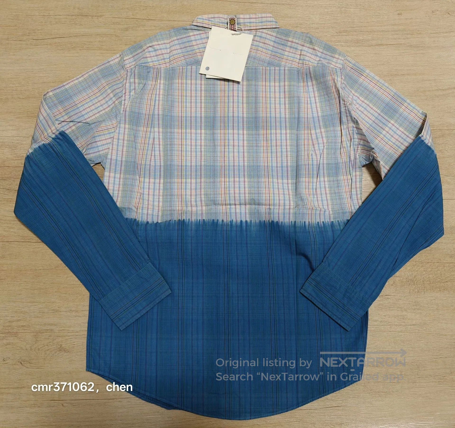 Visvim visvim 13ss Lungta 2 Tone B.D Shirt. Size US S / EU 44-46 / 1 - 6 Thumbnail
