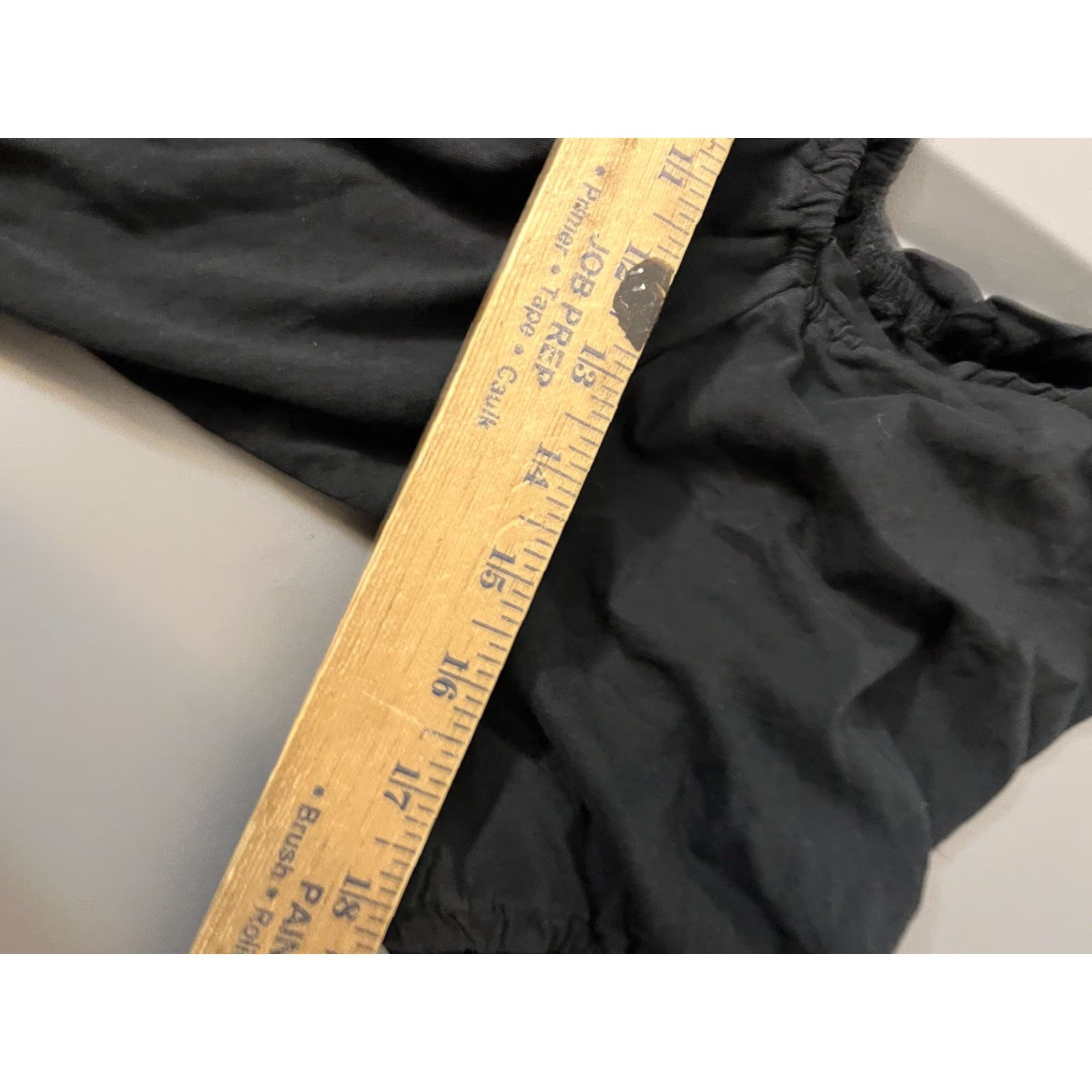 J.Crew J.Crew Womens Knit Mini Dress Size M Black Square Neck 100% Cotton BQ042 Short Dress Vintage: No Ladies Mens Womens Girls Size M / US 6-8 / IT 42-44 - 6 Thumbnail