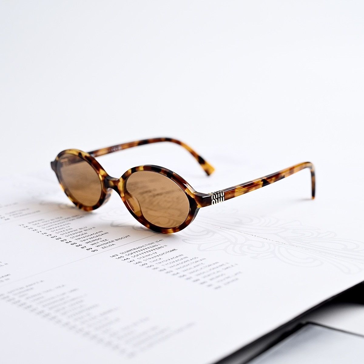 Miu Miu MIU MIU 0MU 04ZS SUNGLASSES Size ONE SIZE - 1 Thumbnail