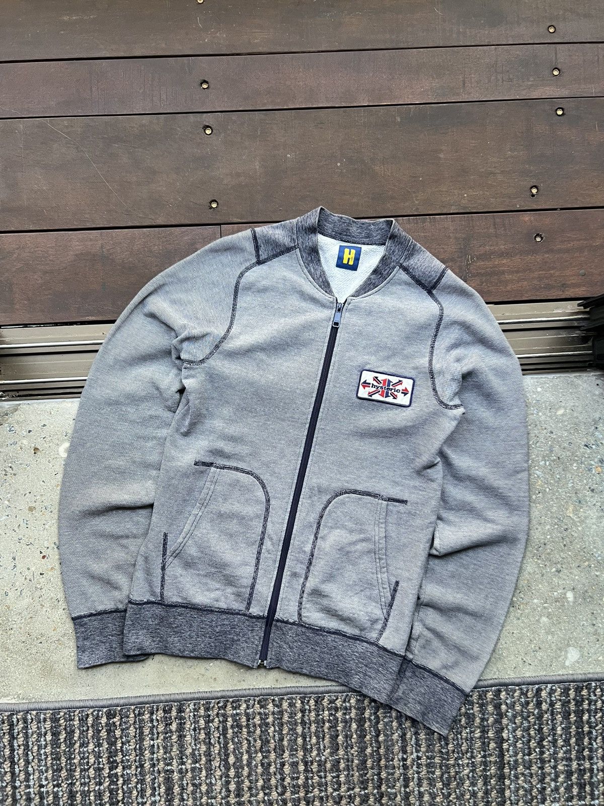 Hysteric Glamour HYSTERIC GLAMOUR ZIP CARDIGAN SWEATER Y2K ARCHIVE