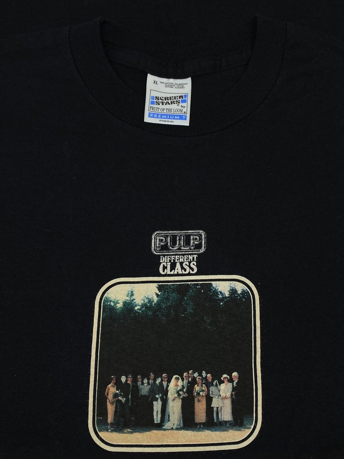 Band Tees PULP Different Class Britpop Band Jarvis Cocker Album Shirt Size US XL / EU 56 / 4 - 12 Thumbnail