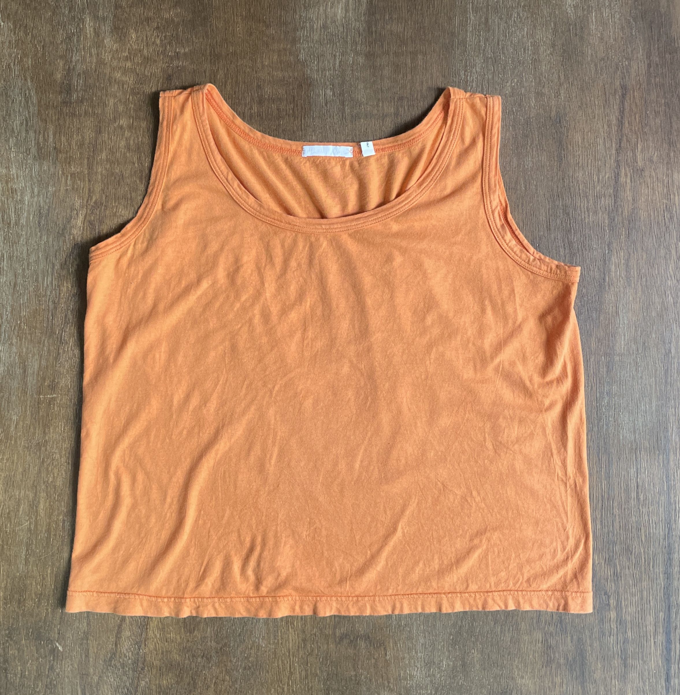 Helmut Lang Vintage 90's Archive Micro Ribbed Tank Top | Grailed