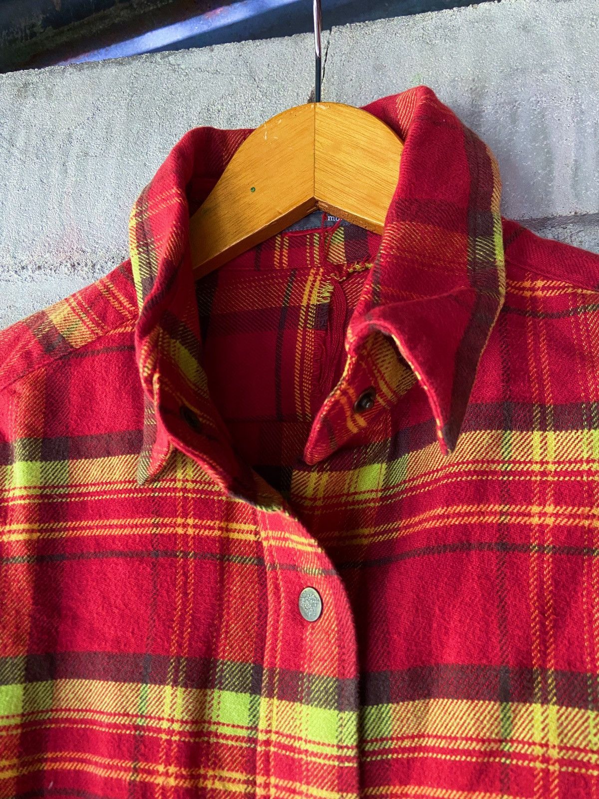 If Six Was Nine AUTHENTIC SEXY JAPANESE PLAID BUTTON DOWN SHIRT Size US S / EU 44-46 / 1 - 11 Thumbnail