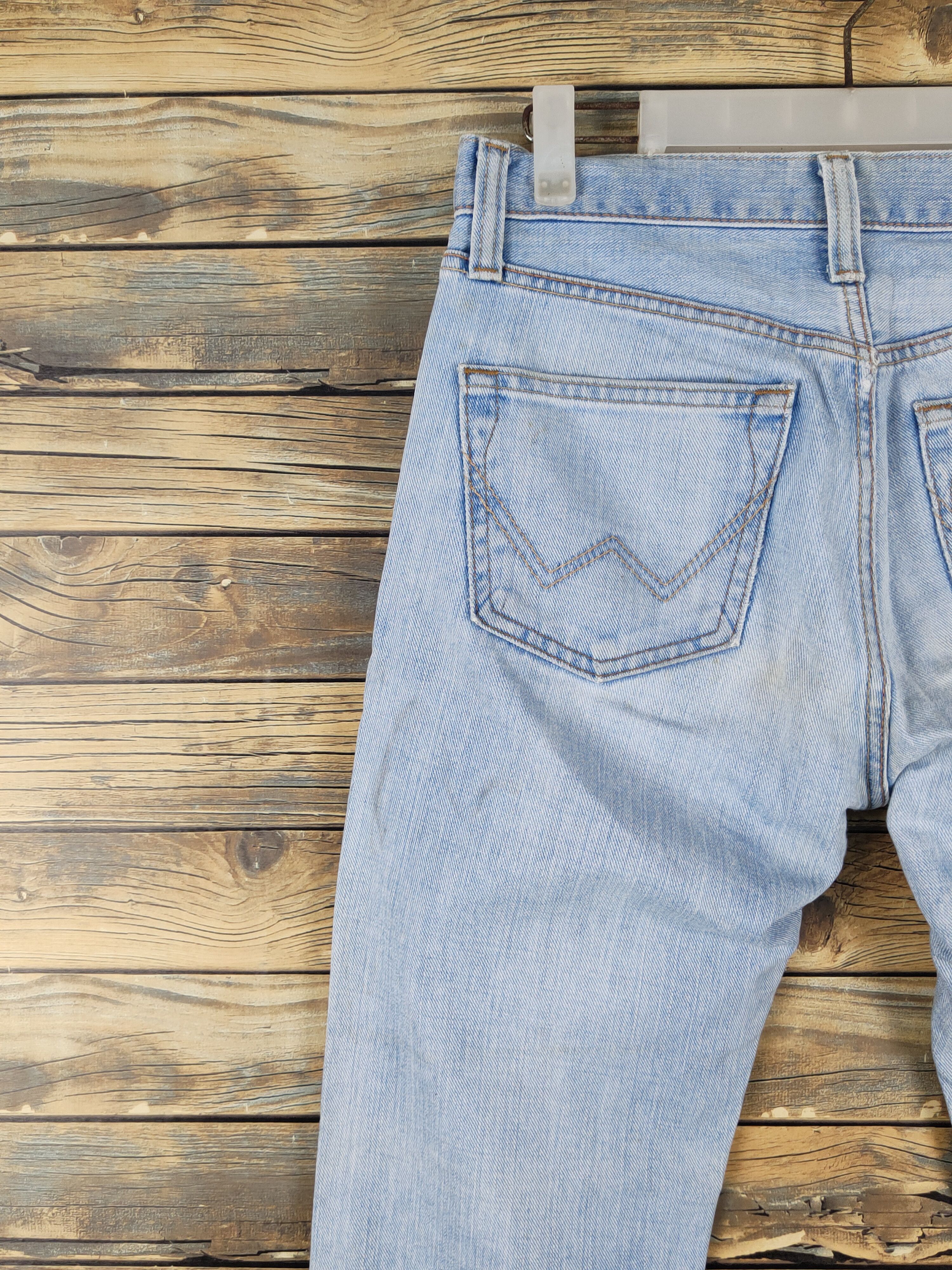 Edwin Edwin Light Blue Distressed Ripped Jeans #W1410 Size US 29 - 10 Thumbnail