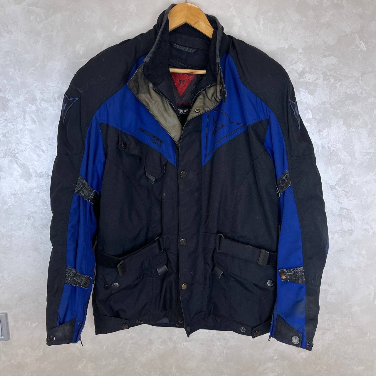 Goretex Dainese Cordura Gore-Tex Motorcycle Jacket Blue Black Size US M / EU 48-50 / 2 - 1 Thumbnail