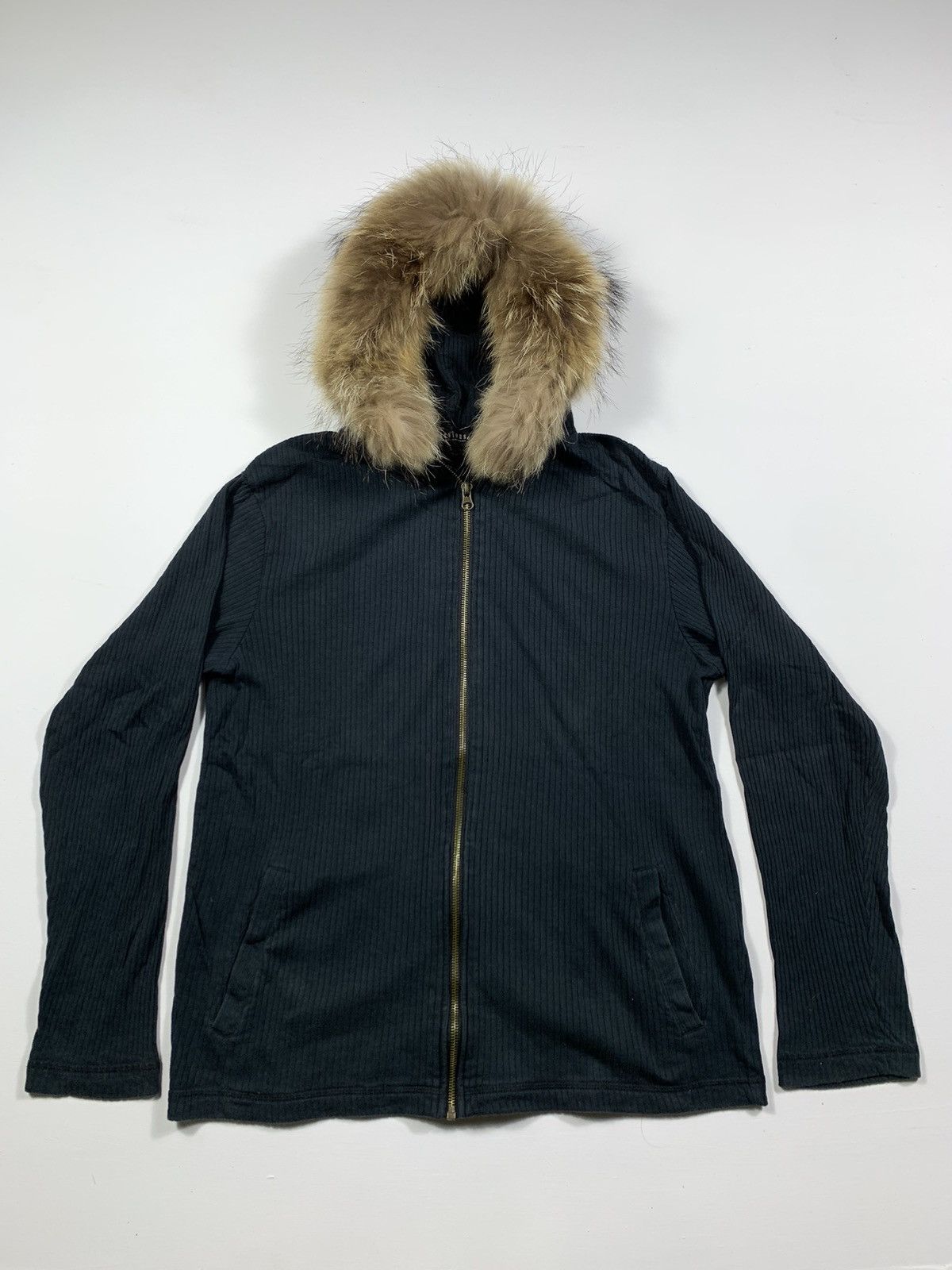 If Six Was Nine × Japanese Brand × Le Grande Bleu (L.G.B.) Japanese Pluvious Zip Fur Hoodie lgb style Size US L / EU 52-54 / 3 - 1 Thumbnail