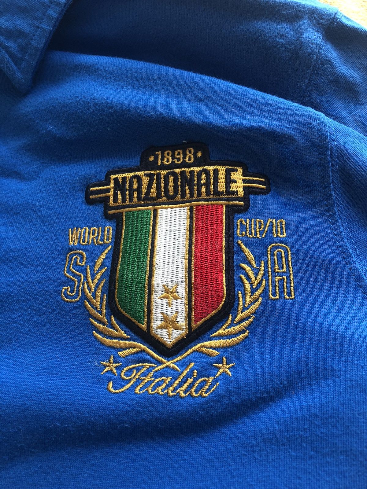 Vintage VINTAGE ITALIA NAZIONALE FOOTBALL SOCCER POLO SHIRT Size US S / EU 44-46 / 1 - 5 Thumbnail