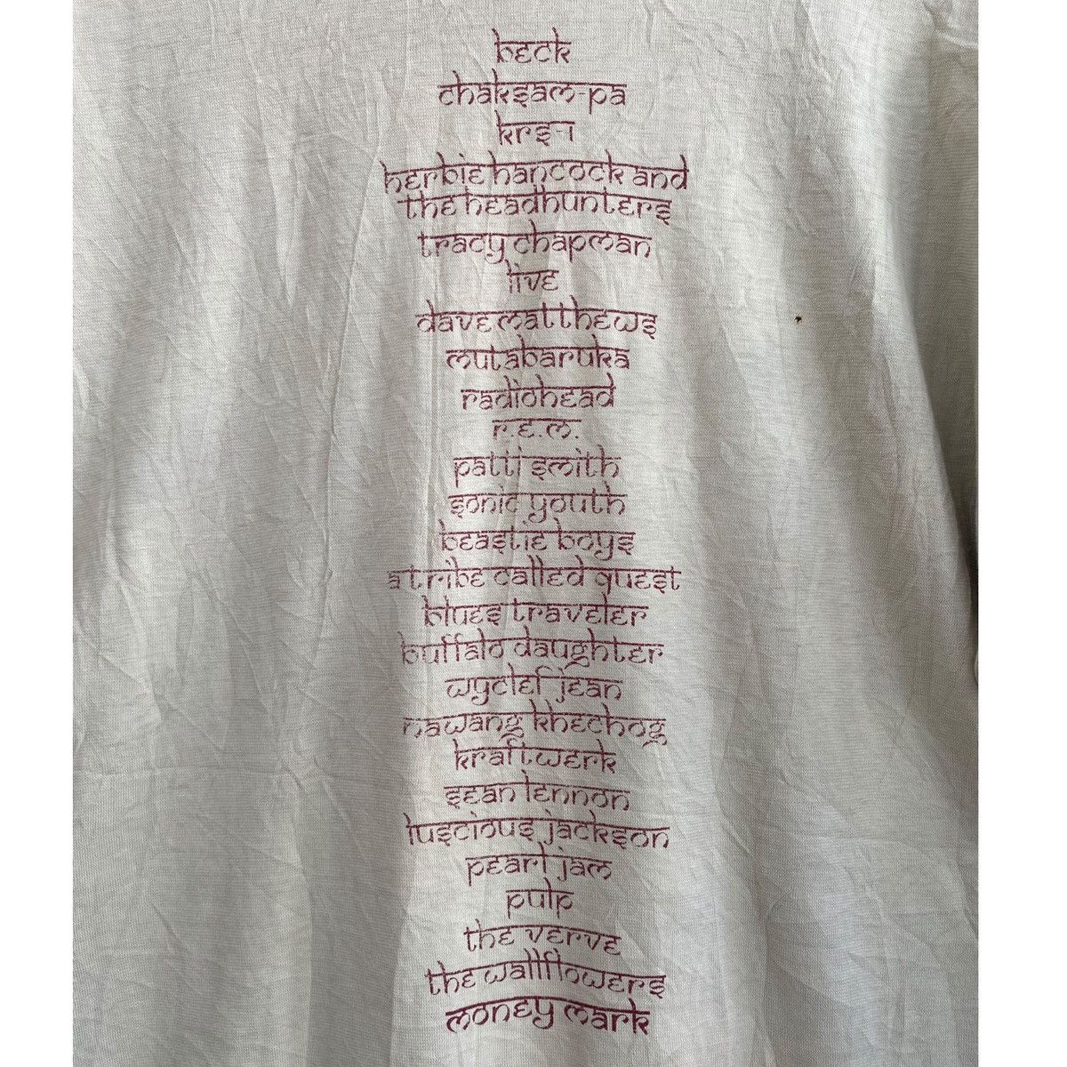 Band Tees × Vintage Vintage Tibetan Freedom Concert 1998 Washington DC Size US XL / EU 56 / 4 - 5 Thumbnail