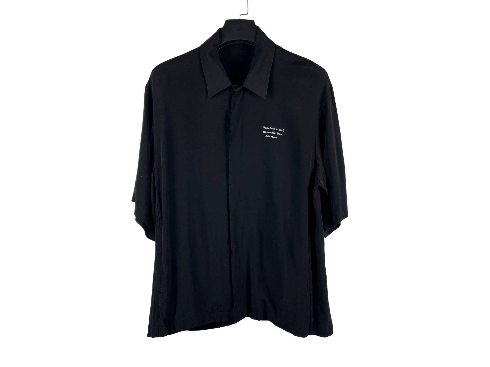 Undercover Undercover SS20 CS Poetry Embroidery Slogan SSleeve Size US XL / EU 56 / 4 - 1 Thumbnail