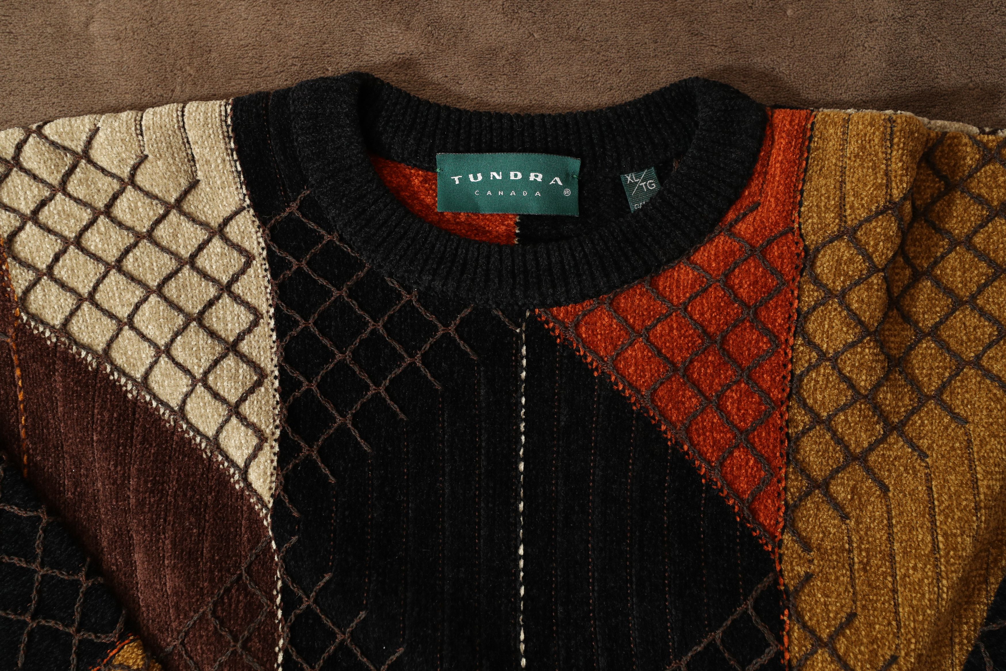 Tundra Canada Tundra Canada Multicolor Thick Knit Pullover Sweater (XL) Size US XL / EU 56 / 4 - 10 Thumbnail
