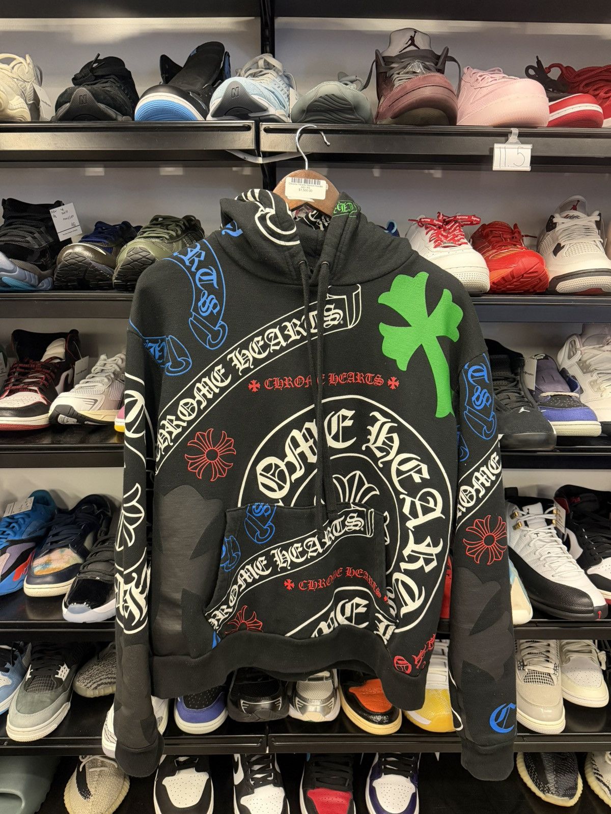 Chrome Hearts Chrome Hearts Stencil Pullover Size US XS / EU 42 / 0 - 1 Thumbnail