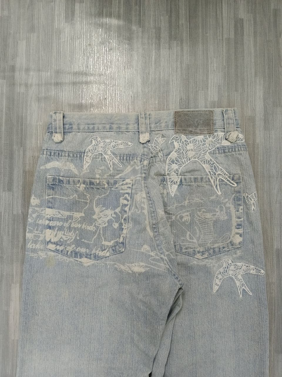Akademiks BAGGY SiCK🔥EMBROIDED BIRD BACK POCKET AKADEMIKS Size US 31 - 5 Thumbnail