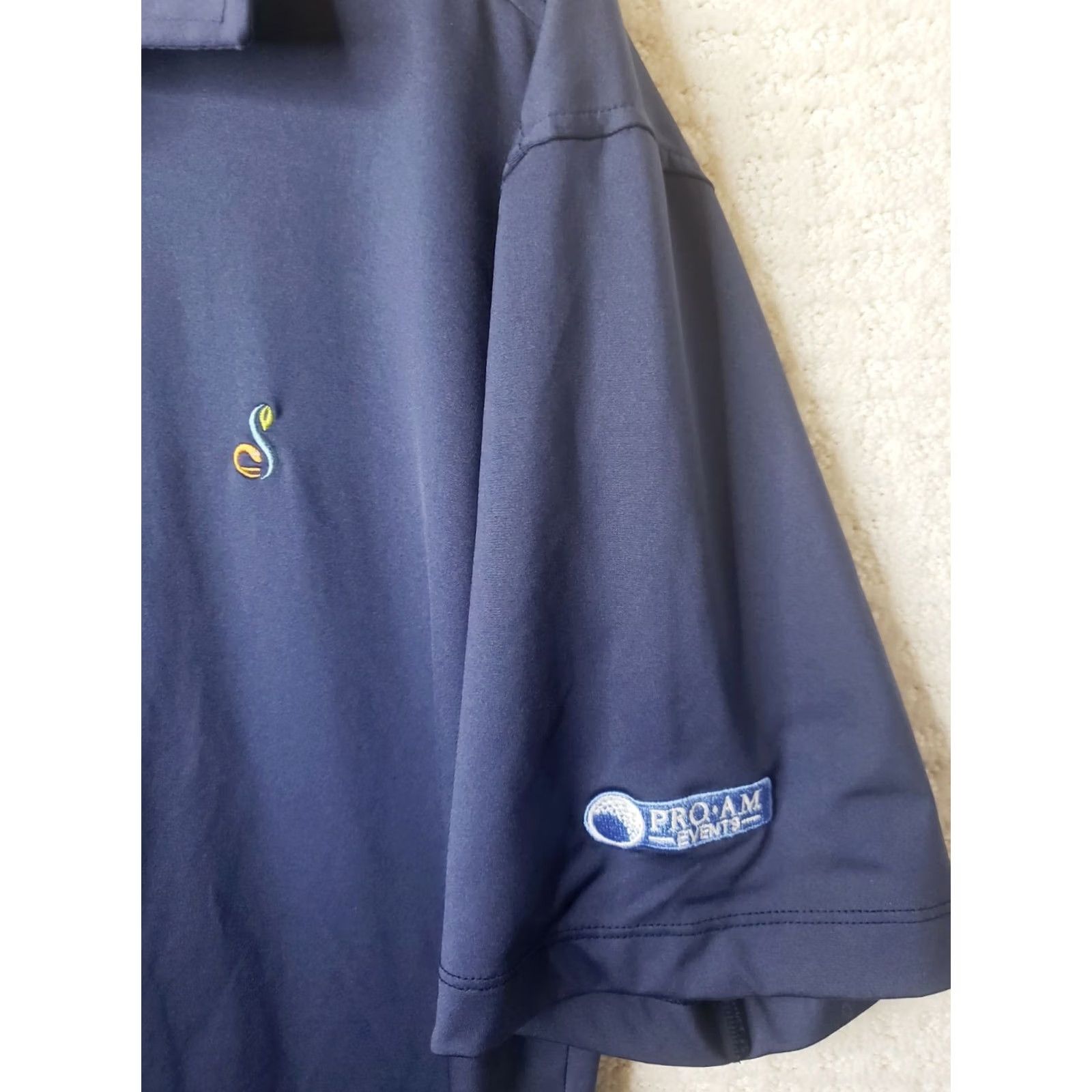 Vintage Bald Head Blues Polo Shirt Men's L Blue Golf Pro-Am Sleeve Logo Short Sleeve Shirt, 30 in Size US L / EU 52-54 / 3 - 4 Thumbnail