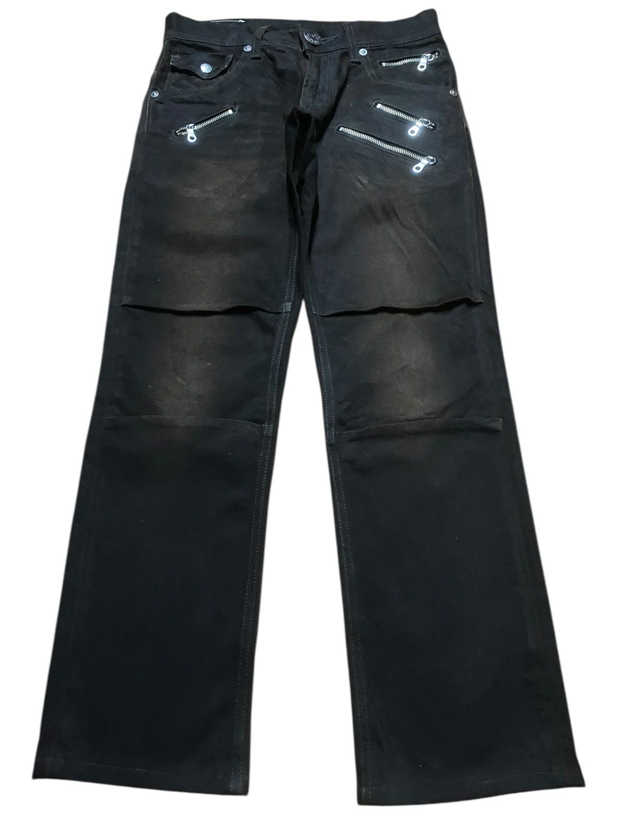 Number (N)ine Number Nine Tan Denim Skinny Fit Casual Pants | Grailed