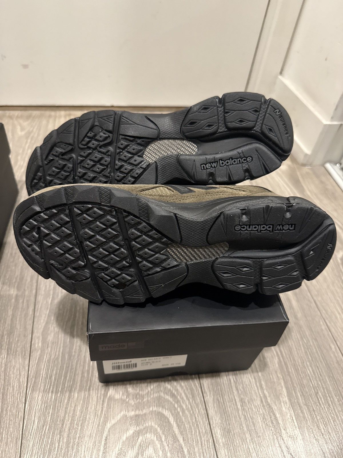 JJJJound × New Balance JJJJOUND x New Balance 990v3 Brown/Black Size US 8 / EU 41 - 7 Thumbnail