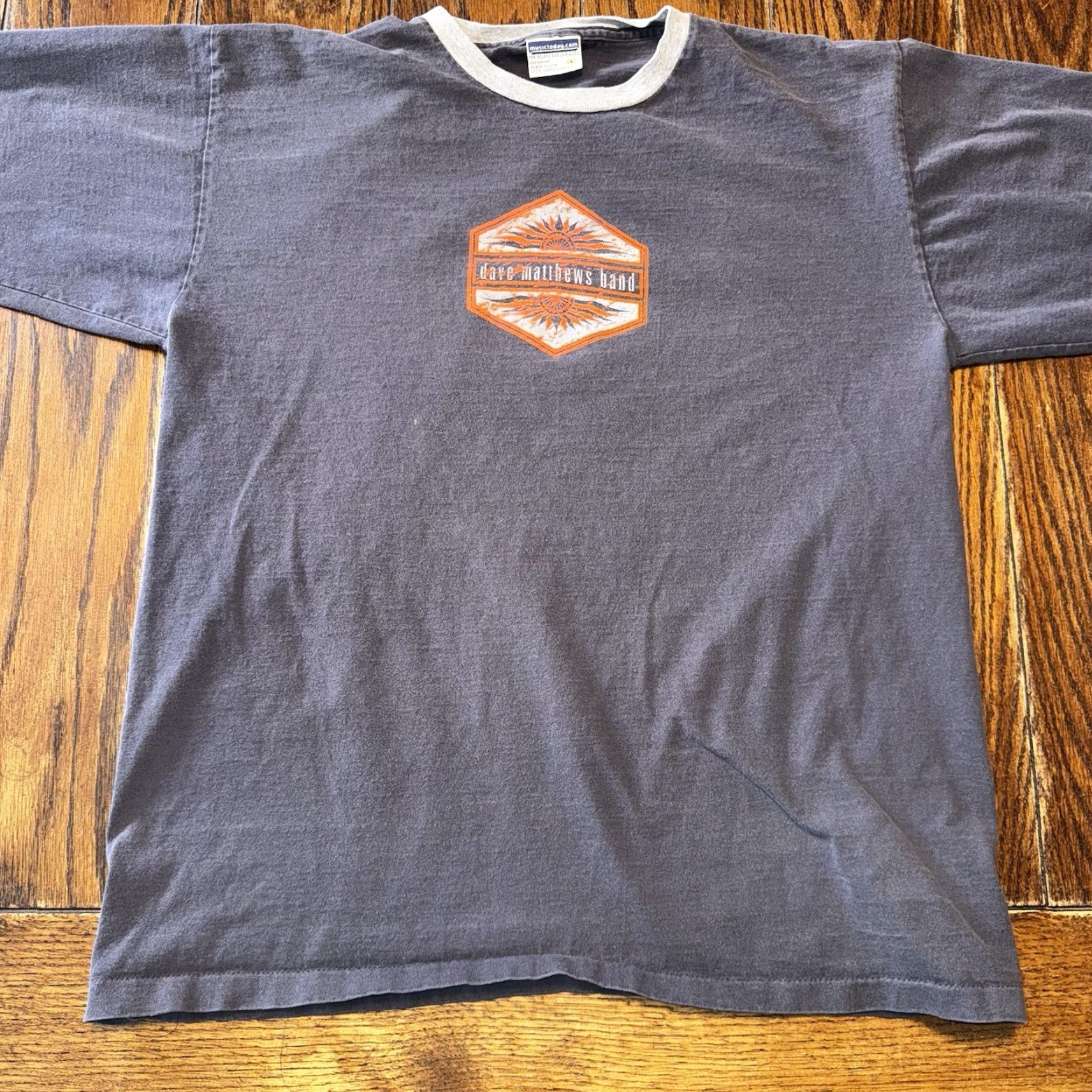 Vintage VINTAGE 90s Dave Matthews Band Long Sleeve Logo T Shirt Mens Large USA Made Size US L / EU 52-54 / 3 - 2 Thumbnail