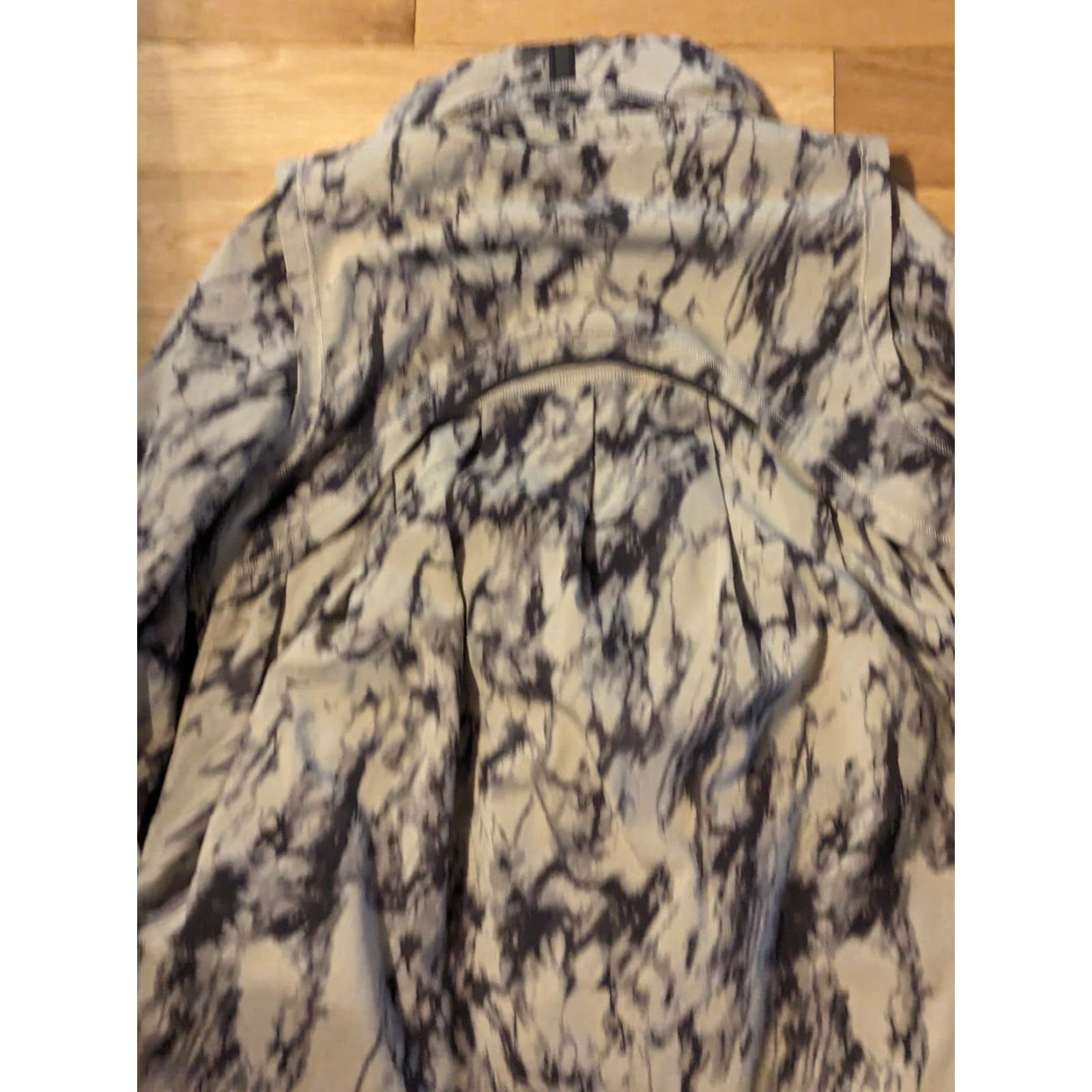 Lululemon LULULEMON Bring Back The Track Jacket Concealed Hood Marble Packable Black 4 Size S / US 4 / IT 40 - 4 Thumbnail