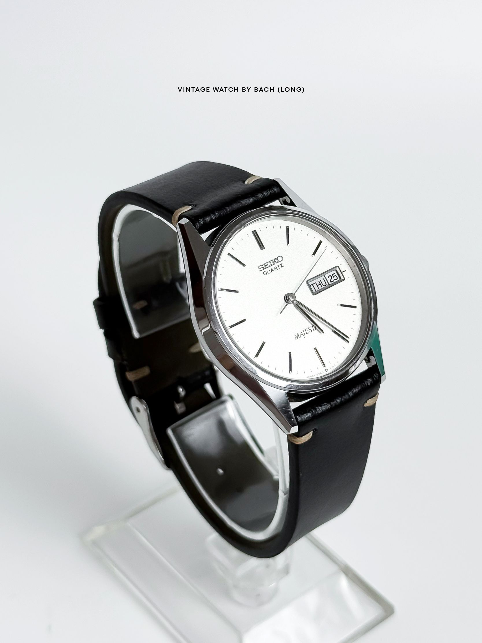 Seiko Seiko Majesta 9063-7000 HAQ Minimal White Dial Size ONE SIZE - 4 Thumbnail
