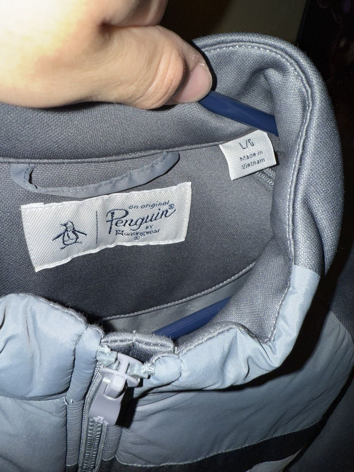 Original Penguin Grey light puffer original Penguin Size US L / EU 52-54 / 3 - 3 Thumbnail
