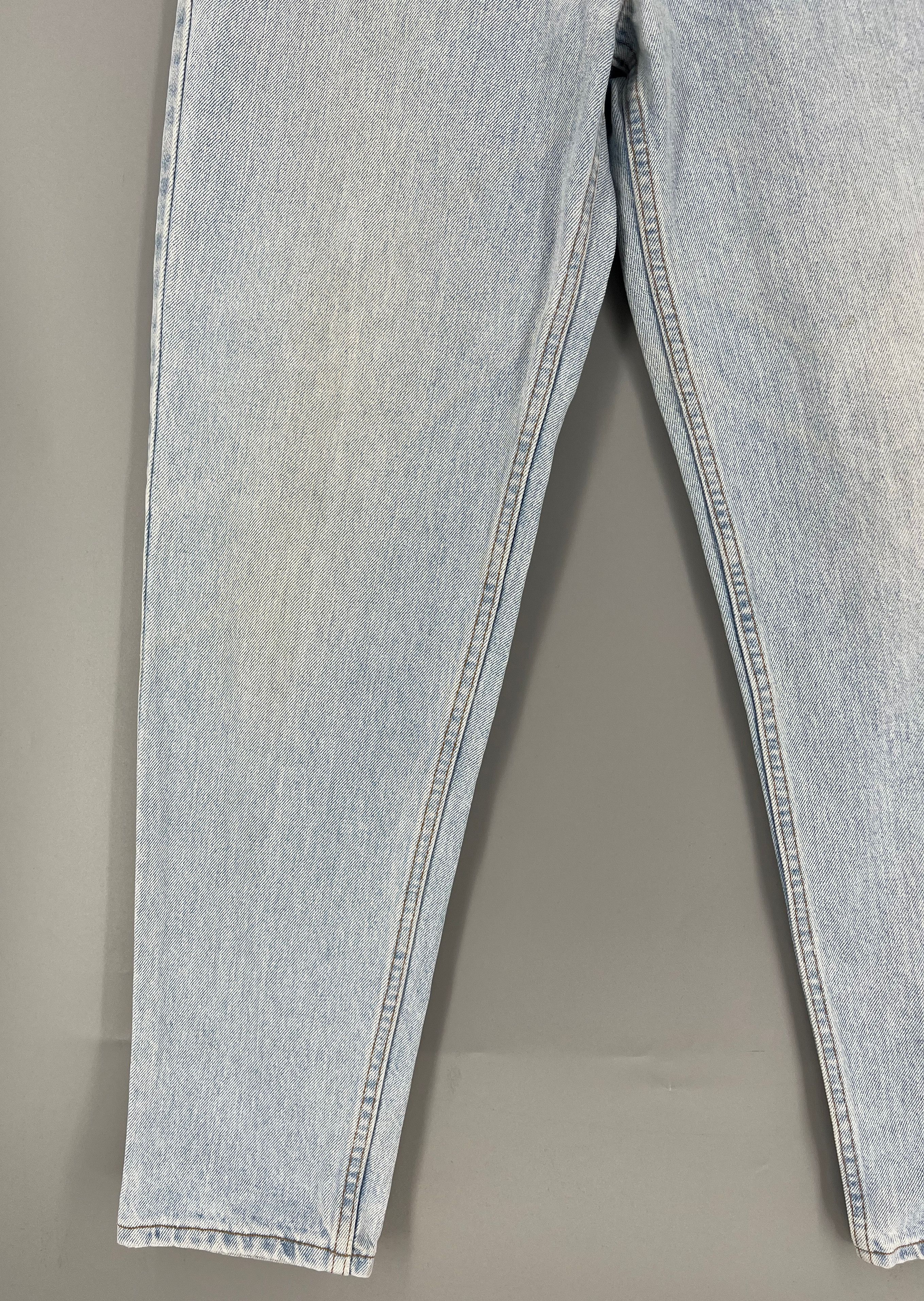 Levi's Vintage Levi’s 512 Slim Fit Straight Leg Light Blue Jeans Size US 30 / EU 46 - 6 Thumbnail