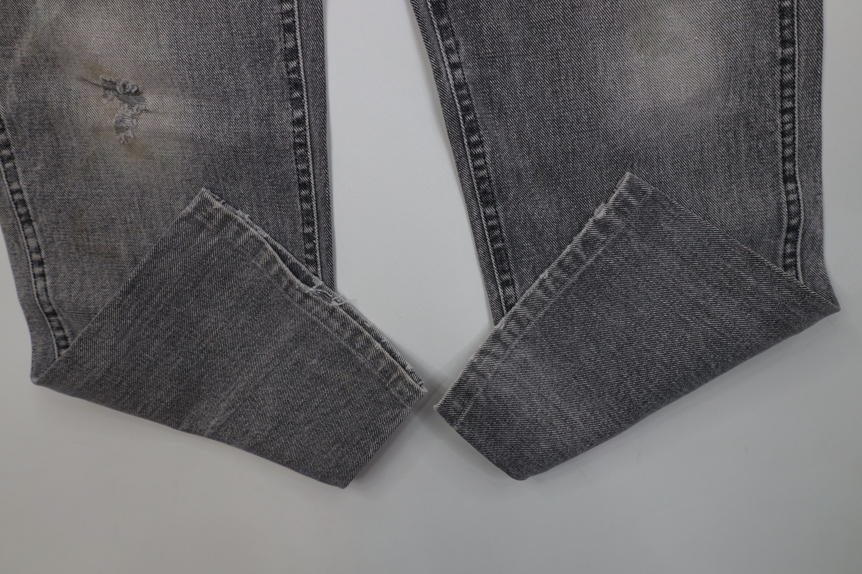 Lee Vintage 90s Lee Straight Leg Denim Jeans Gray Cotton USA Size US 34 / EU 50 - 5 Thumbnail