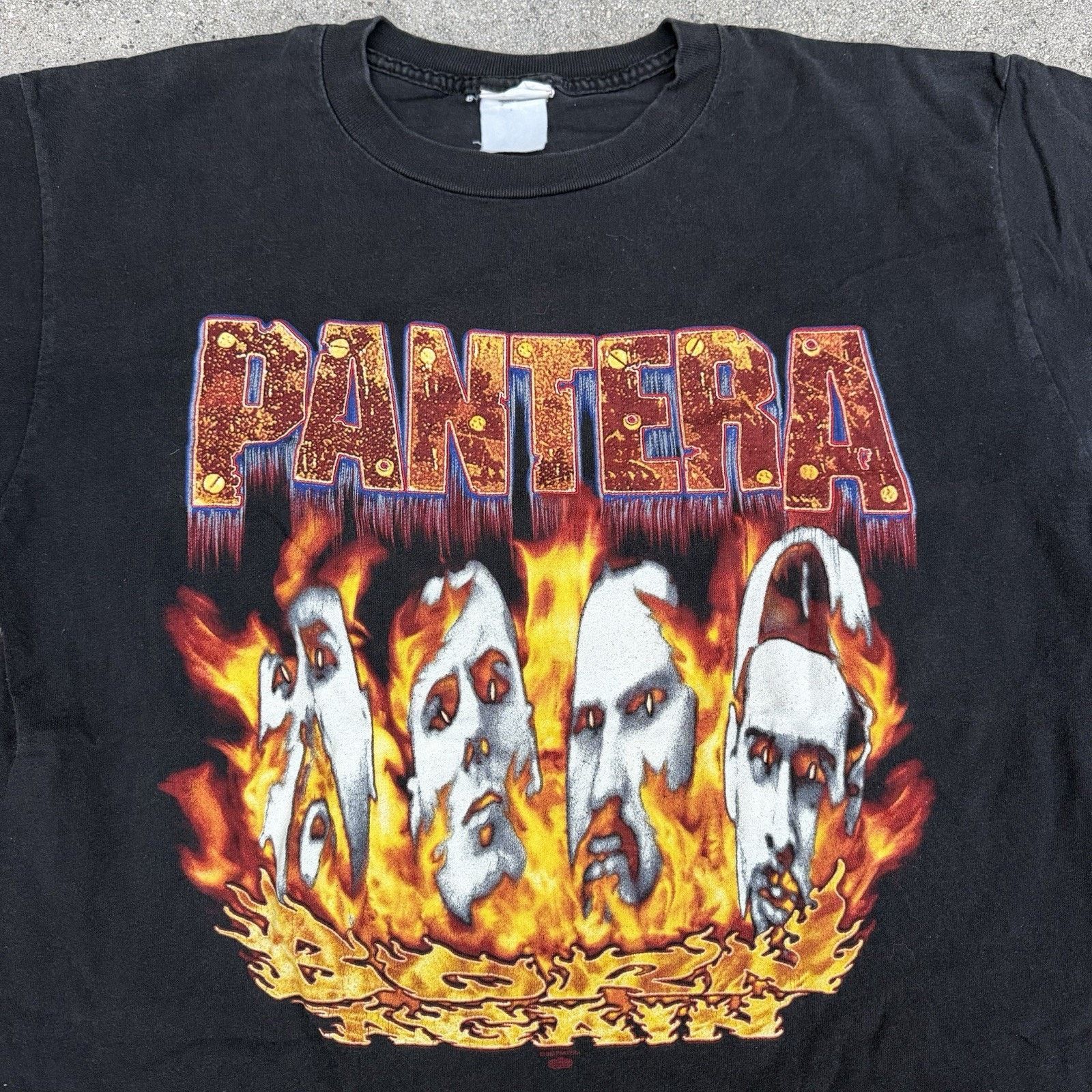 Band Tees × Vintage Vintage 1995 Winterland Pantera Snake Eyes Band T-Shirt Size US XL / EU 56 / 4 - 1 Thumbnail