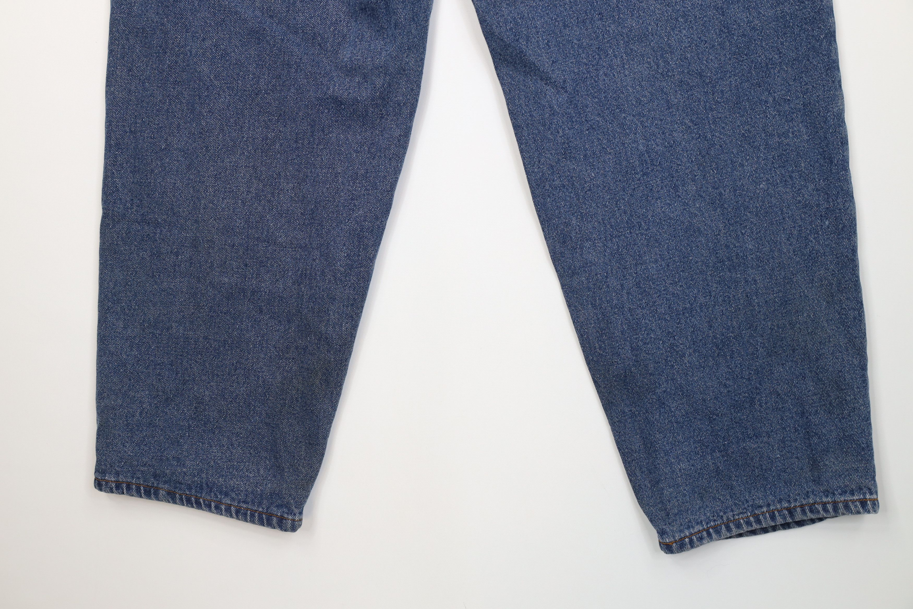 Vintage Vintage 90s Streetwear Lined Baggy Relaxed Denim Jeans Size US 32 / EU 48 - 12 Thumbnail