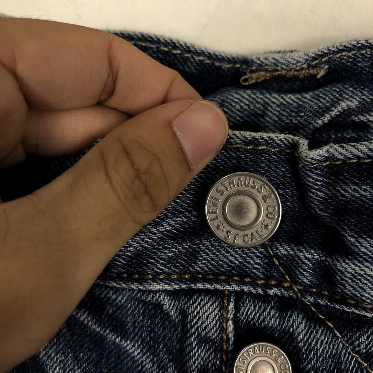 Levi's 🔥90’s Vintage Levi’s Denim Jeans USA Size US 30 / EU 46 - 12 Thumbnail