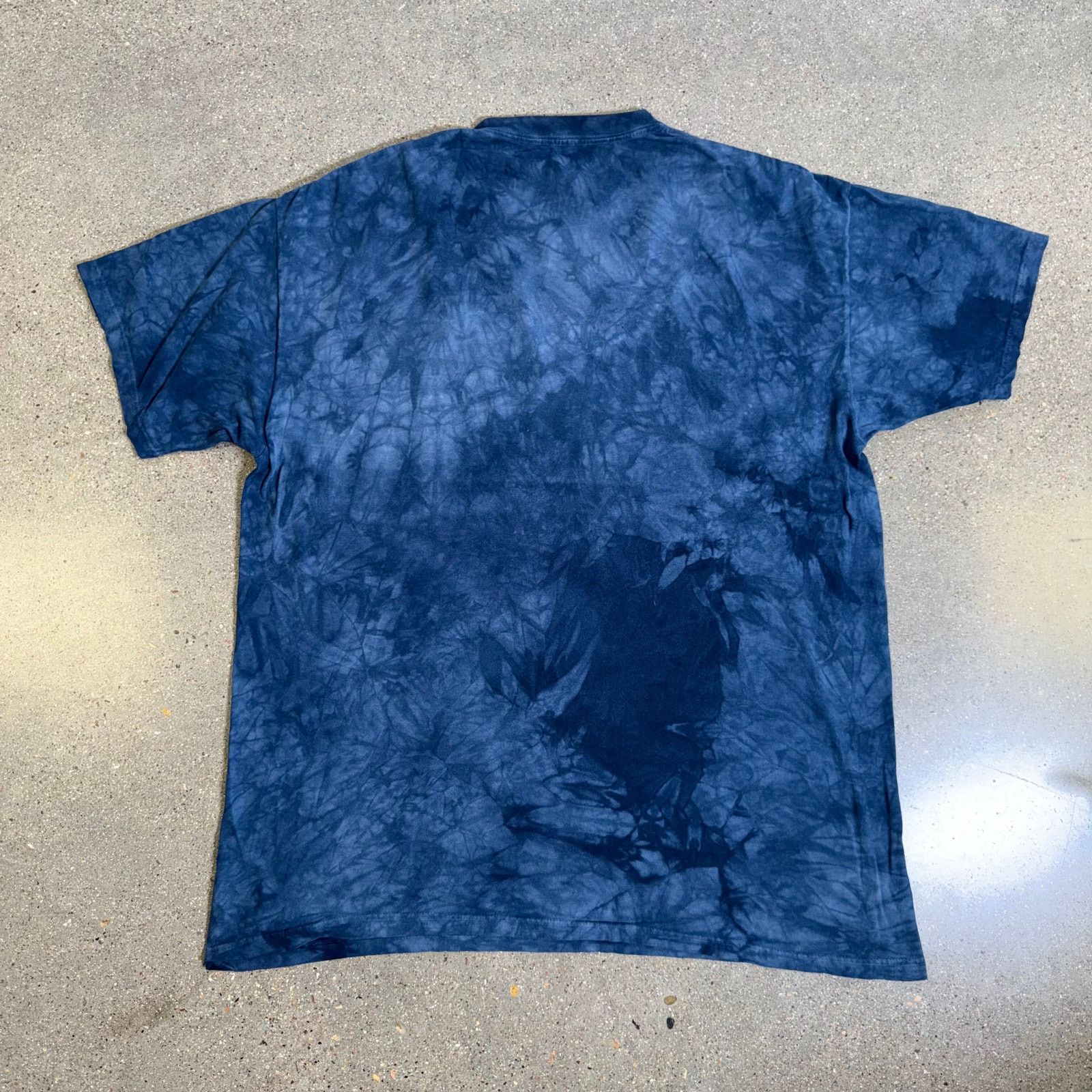 The Mountain Vtg SkulBone Mountain Men's 2XL Shirt Skeleton Drums Tie Dye Size US XXL / EU 58 / 5 - 7 Thumbnail