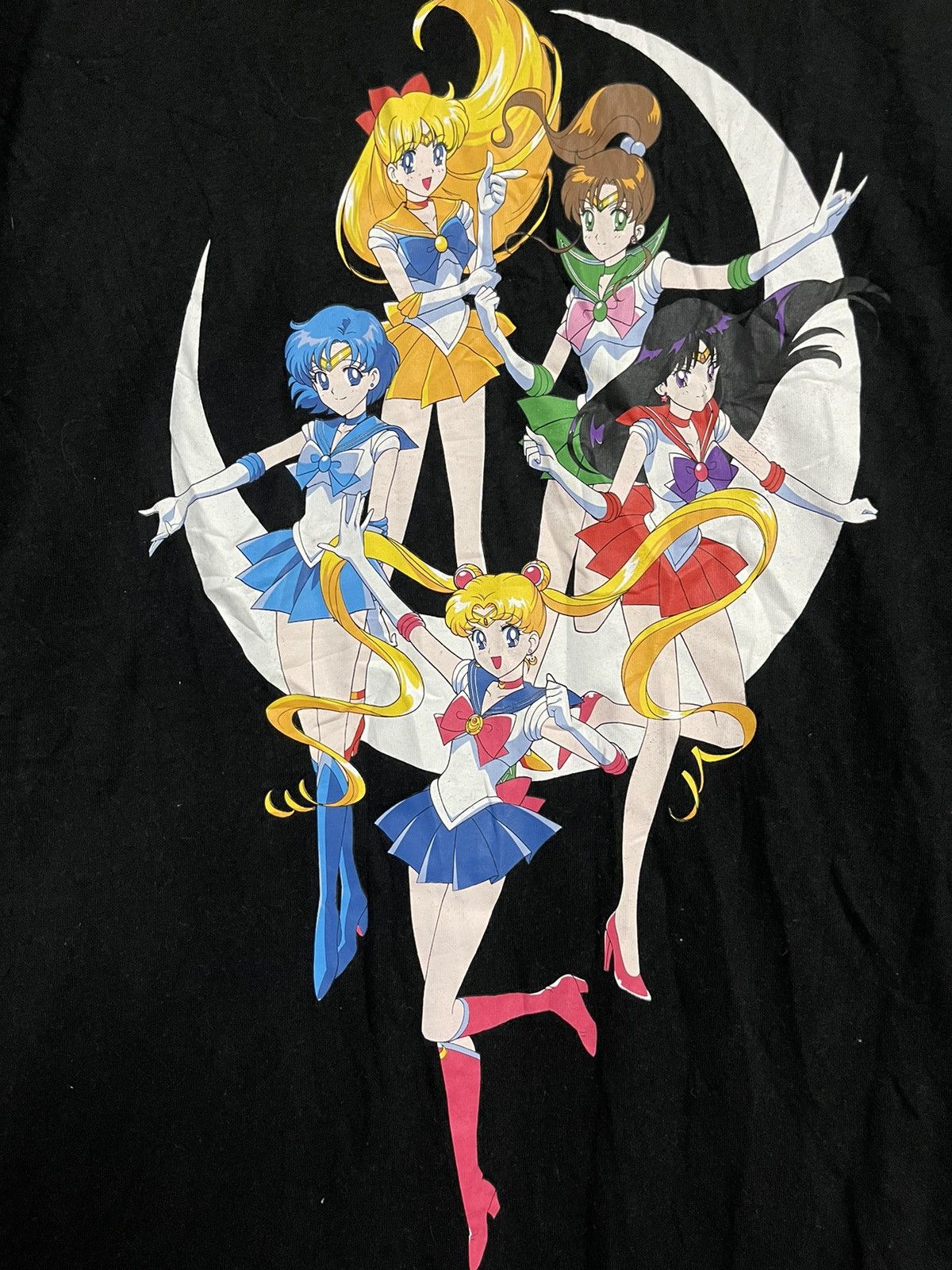 Japanese Brand × Vintage Vintage Y2K Sailormoon T shirt XL Anime Movie Cyber Week Size US XL / EU 56 / 4 - 4 Thumbnail