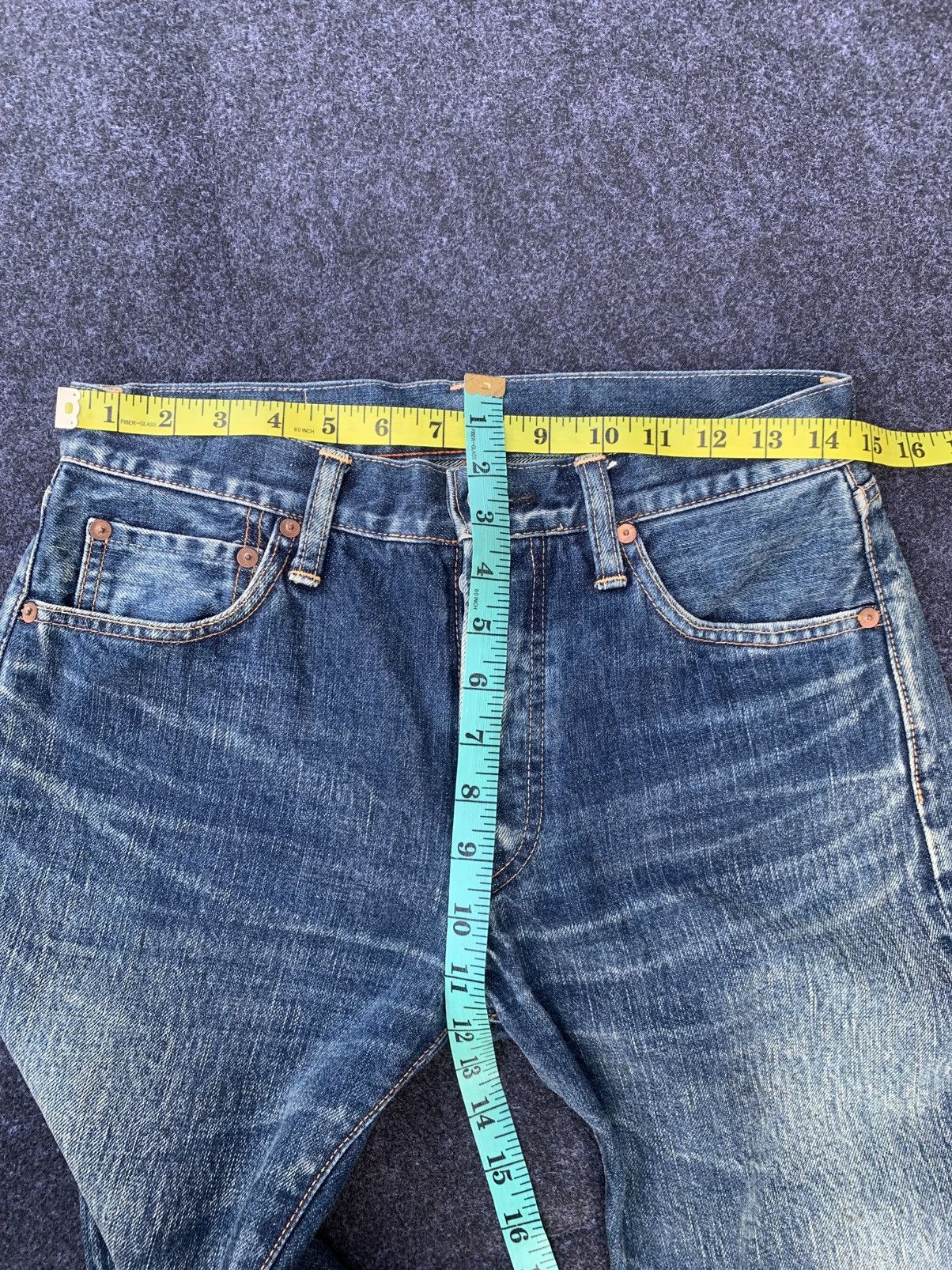 45rpm 45rpm Studio Japan Indigo Selvedge Denim Jeans US 29 Size US 29 - 5 Thumbnail