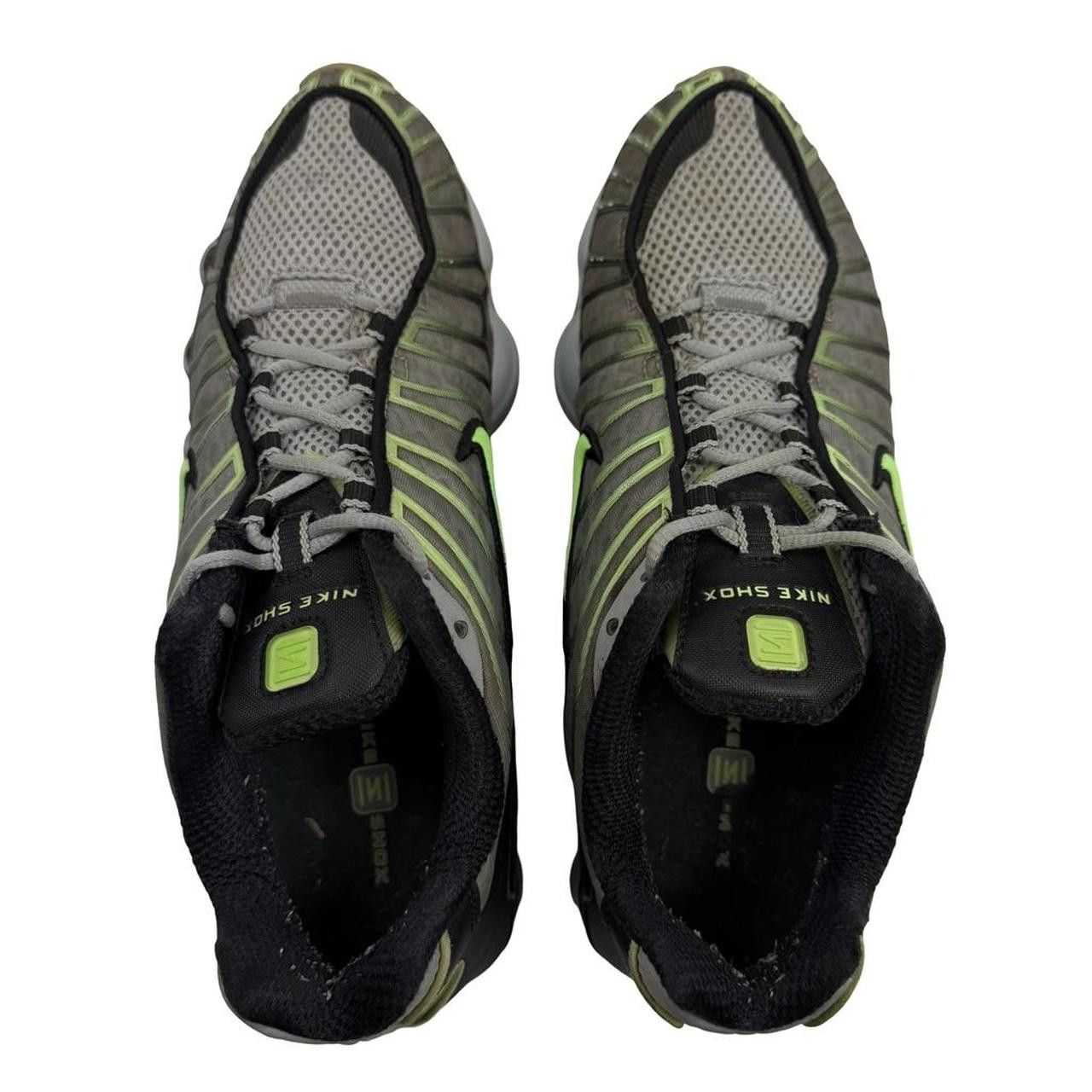 Nike Nike Shox TL Wolf Grey Lime Blast Neon Green - Size US 8 Size US 8 / EU 41 - 5 Thumbnail
