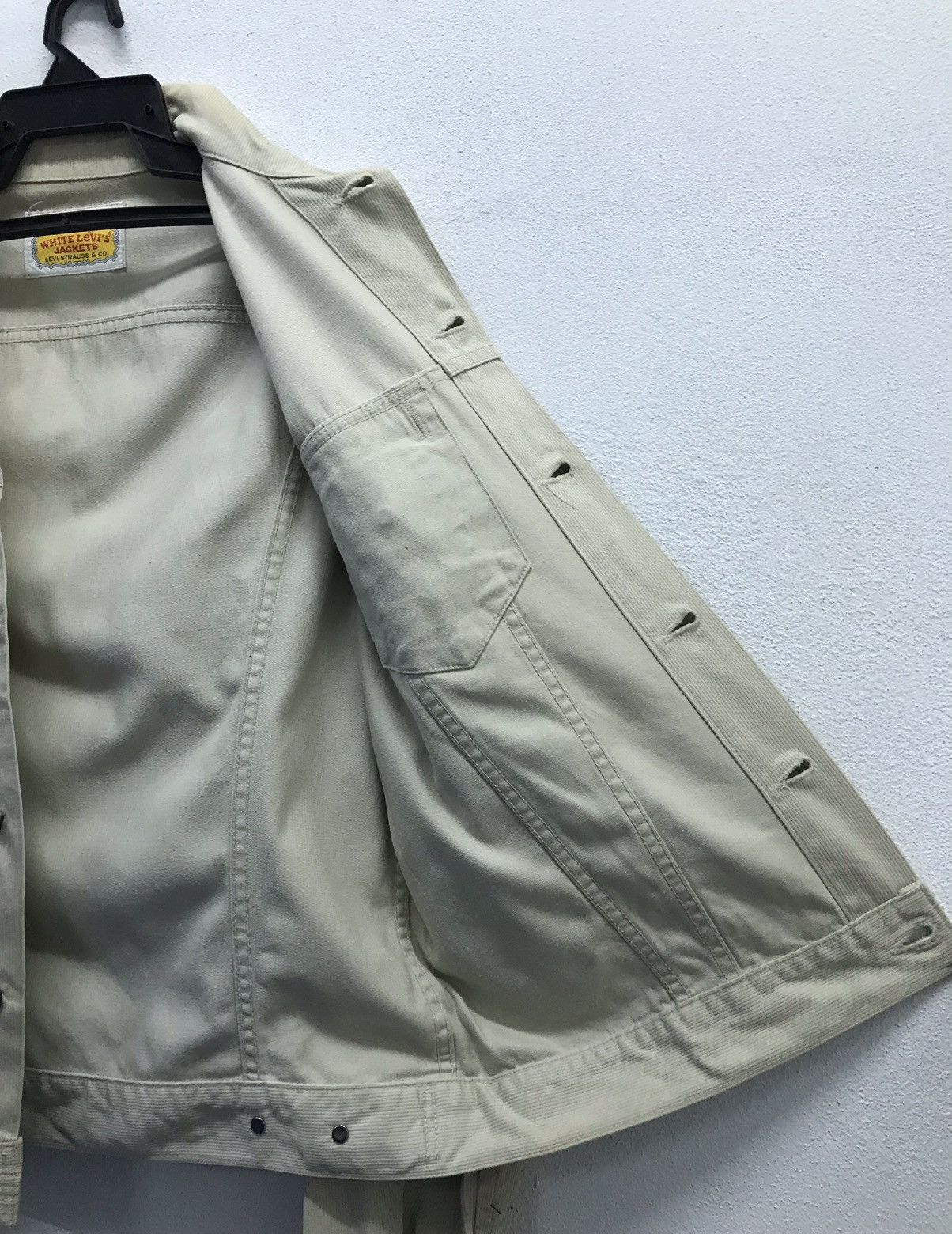 Levi's × Vintage Vintage White Levi’s Jackets Size US M / EU 48-50 / 2 - 11 Thumbnail