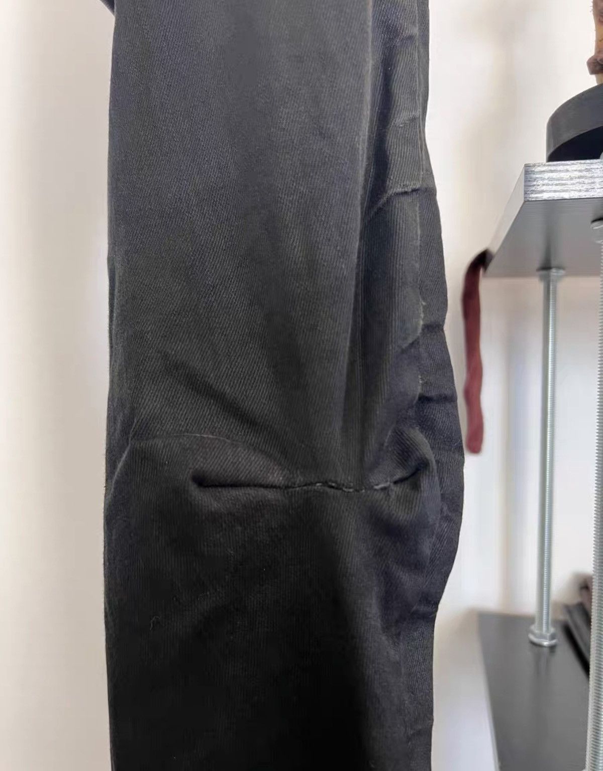Boris Bidjan Saberi Boris Bidjan Saberi Waxed Coated Slim-Fit Denim Pants Size US 31 - 9 Thumbnail