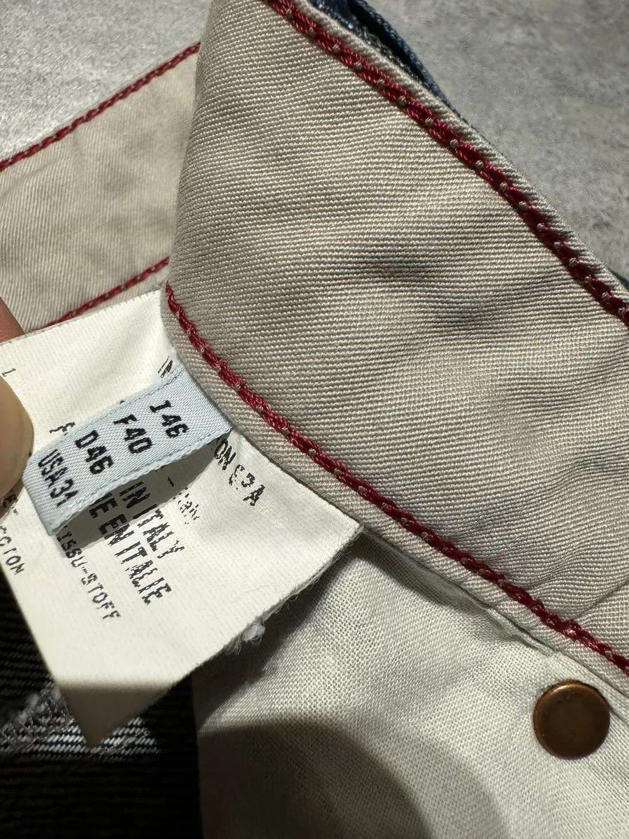 Marithe + Francois Girbaud 2000s Marithé + François Girbaud Navy Faded Rebel Denim Jeans Size US 32 / EU 48 - 10 Thumbnail