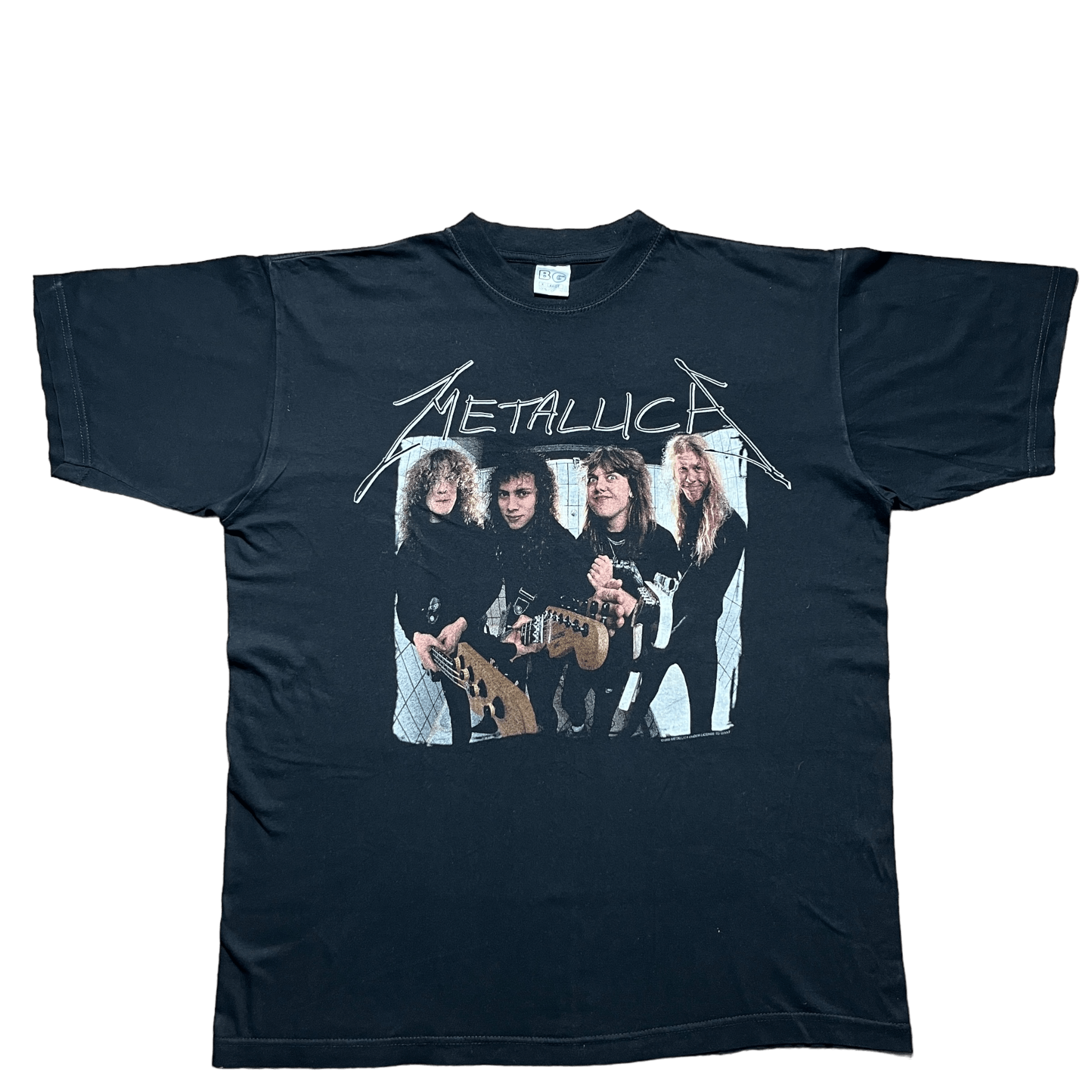 image of Vintage Metallica 1999 The 5.98 Ep T-Shirt in Faded Black, Men's (Size XL)