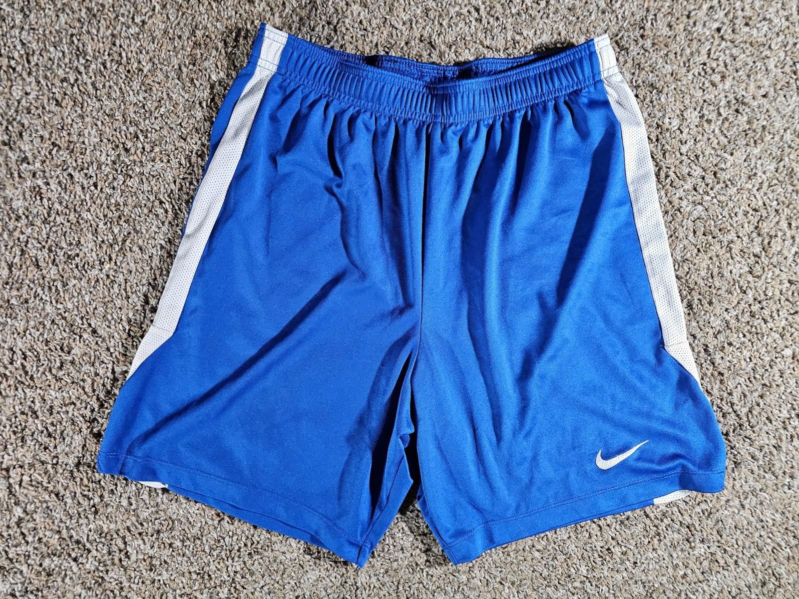 Nike Nike Drifit Kids Small Blue Athletic Shorts Size US 26 / EU 42 - 1 Thumbnail