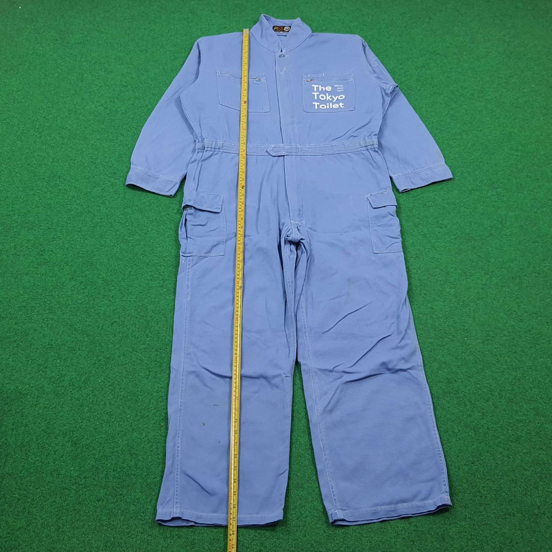 Japanese Brand Vintage The Tokyo Toilet Custom Work Utility Coverall C309N5 Size US M / EU 48-50 / 2 - 4 Thumbnail