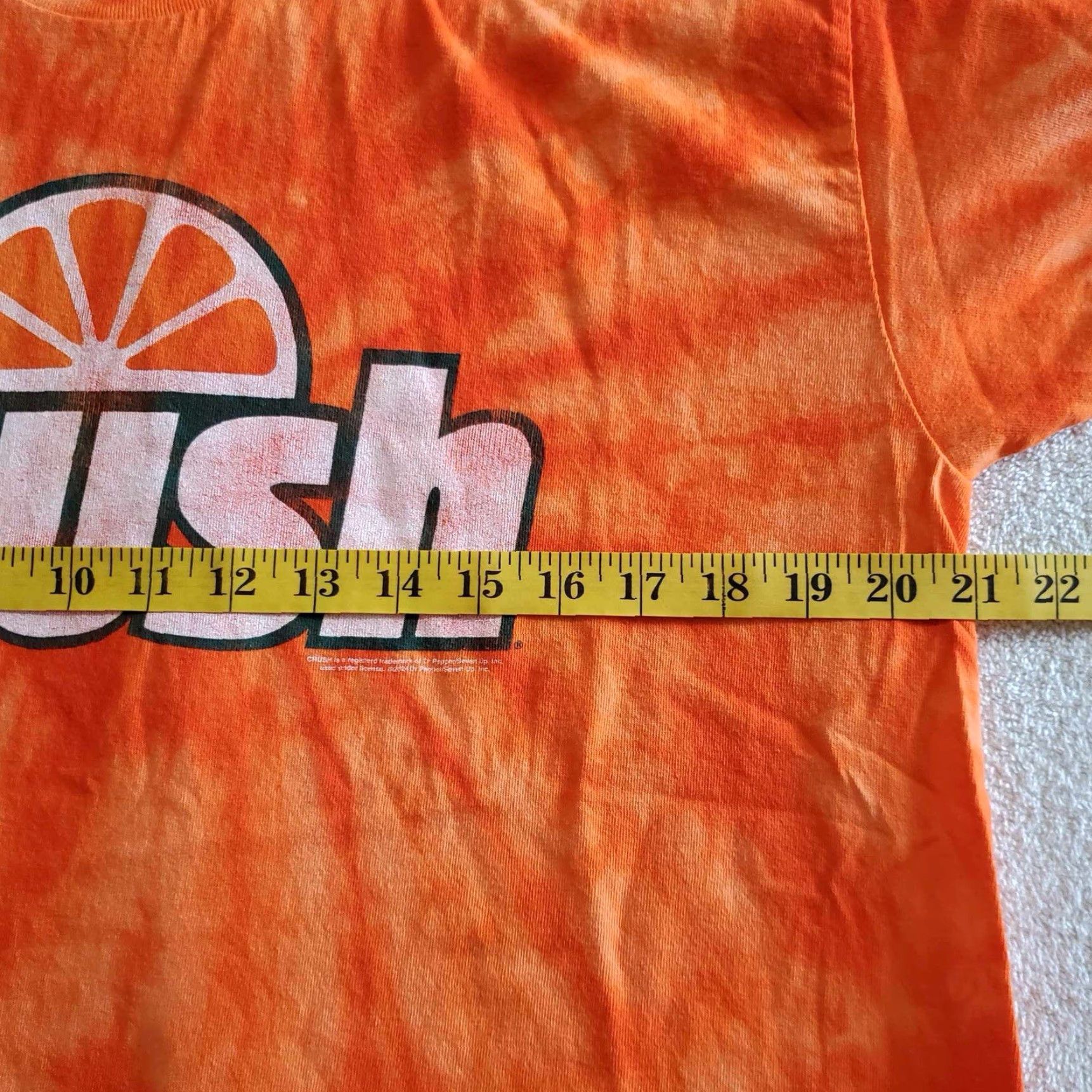 Vintage Sunkist T-Shirt Tie Dye AOP Adult Large L Orange 90s Classic Mens Size US L / EU 52-54 / 3 - 4 Thumbnail