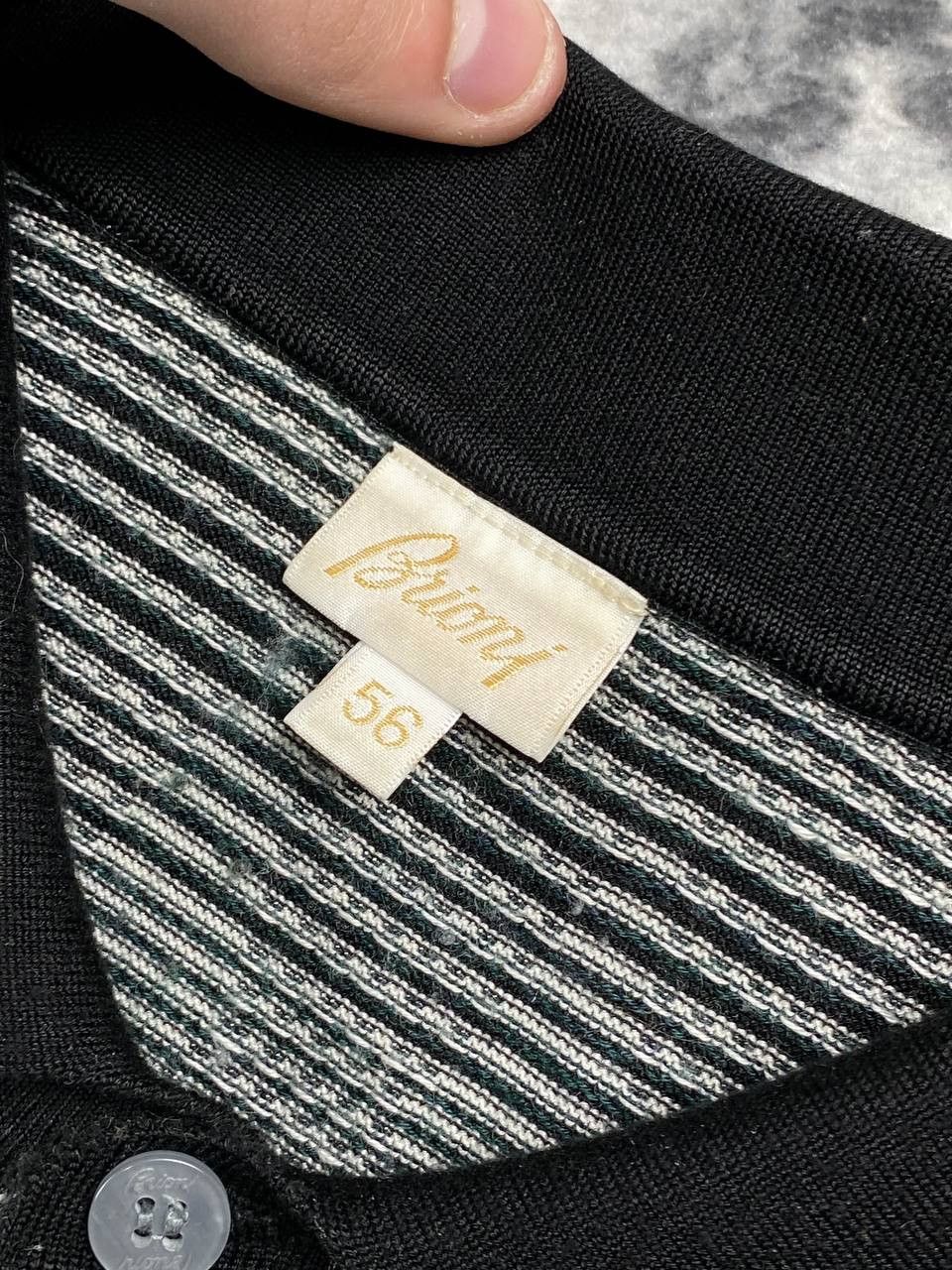 Brioni Vintage Brioni Knit Polo Long Sleeve Sweater Wool Silk Men Size US XL / EU 56 / 4 - 11 Thumbnail